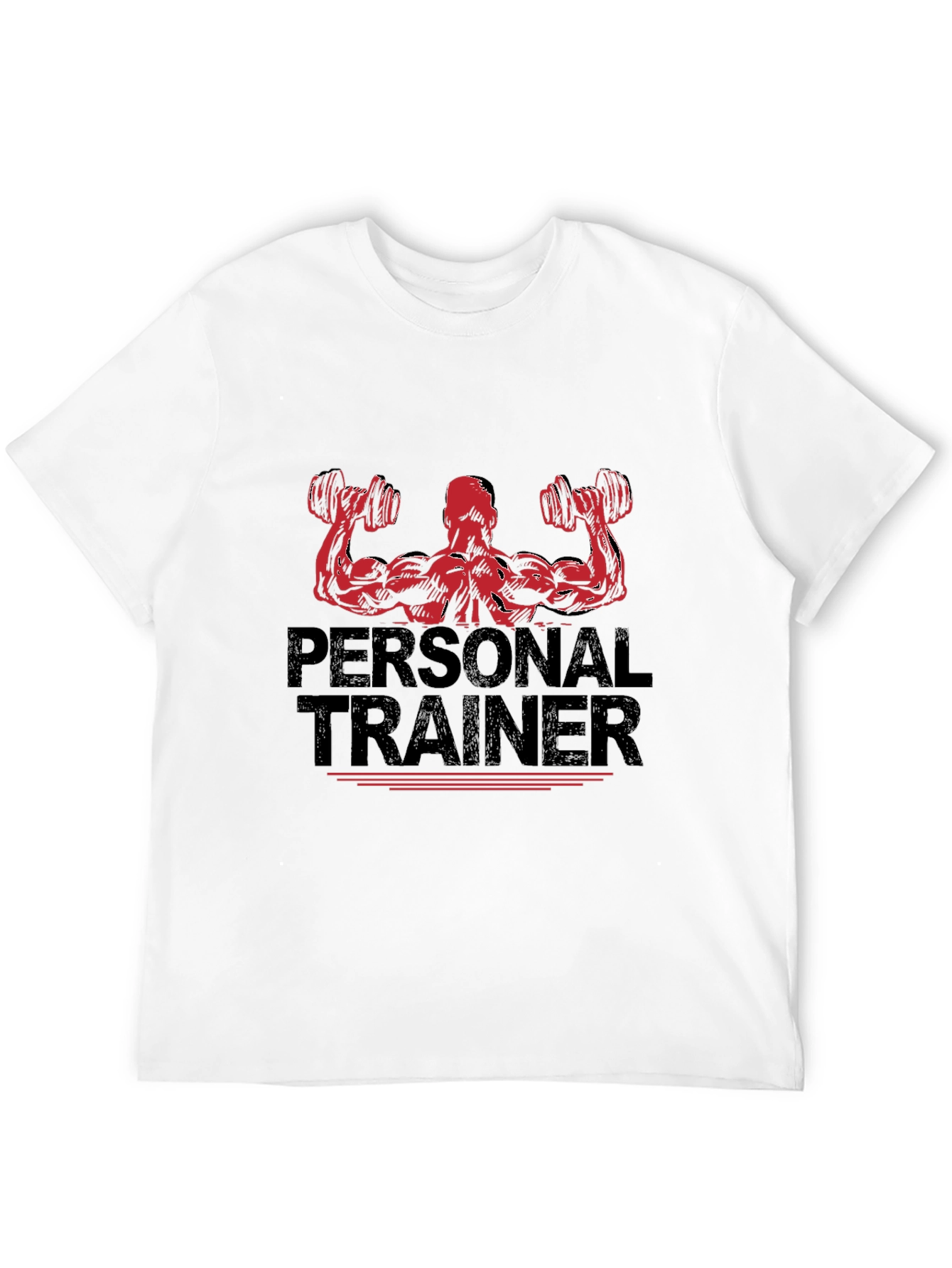 Personal Trainer Graphic Black T-Shirt