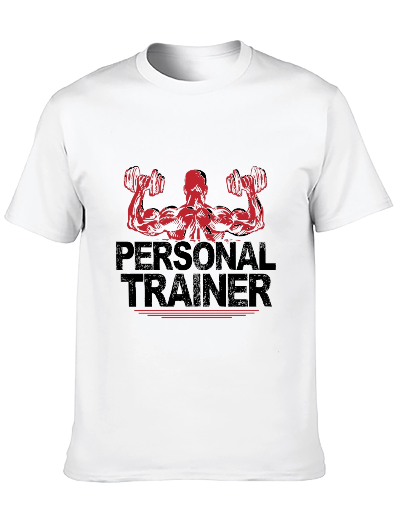 Personal Trainer Graphic Black T-Shirt