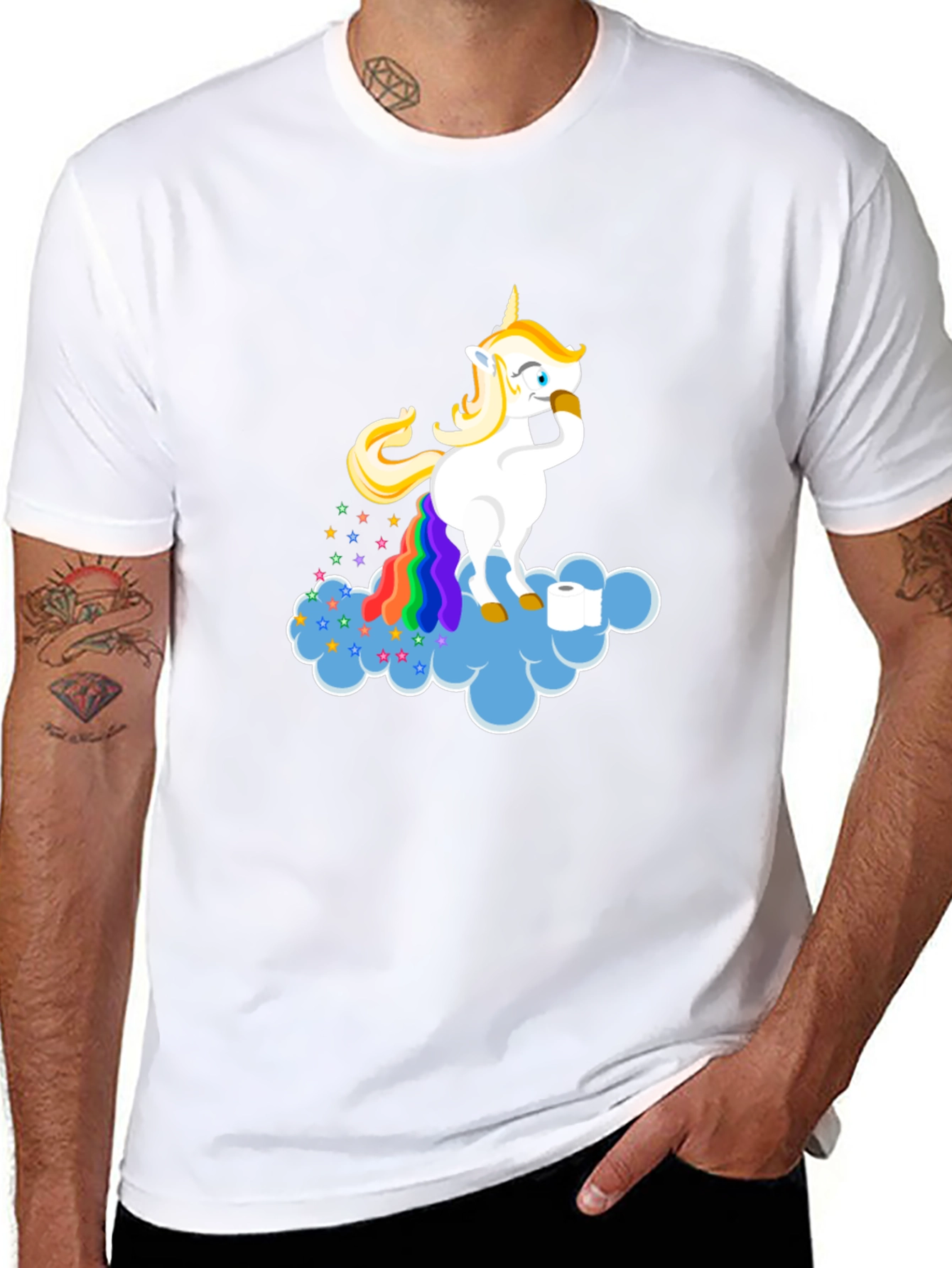 Unicorn Rainbow Poop T-Shirt