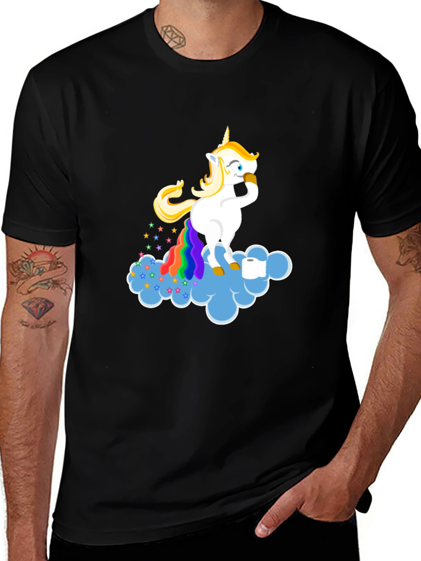 Unicorn Rainbow Poop T-Shirt