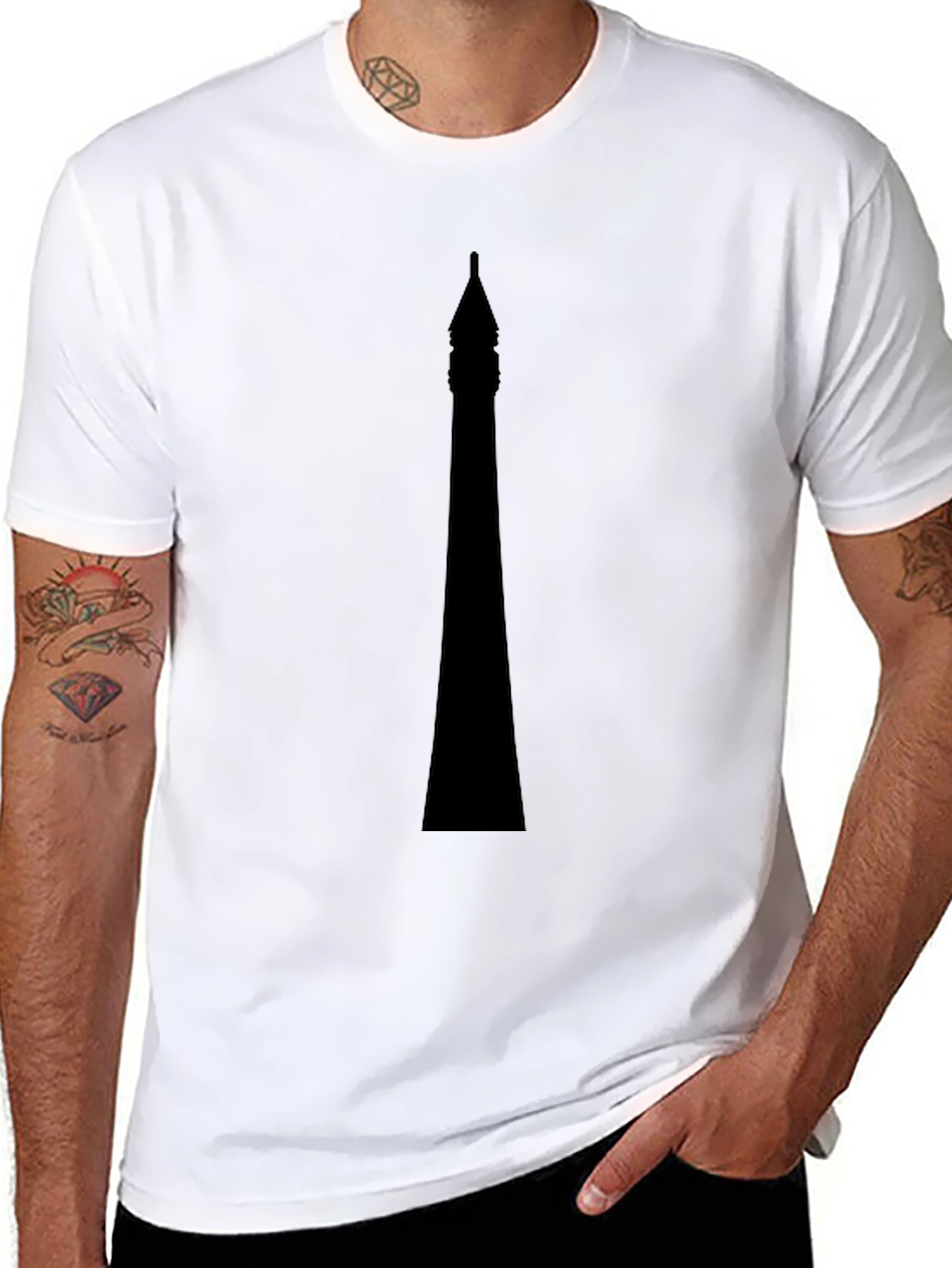 Black Tower Graphic Tee