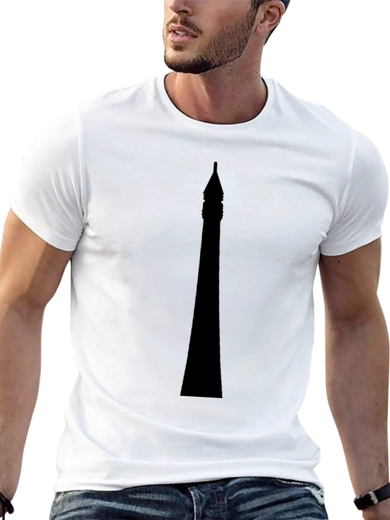 Black Tower Graphic Tee