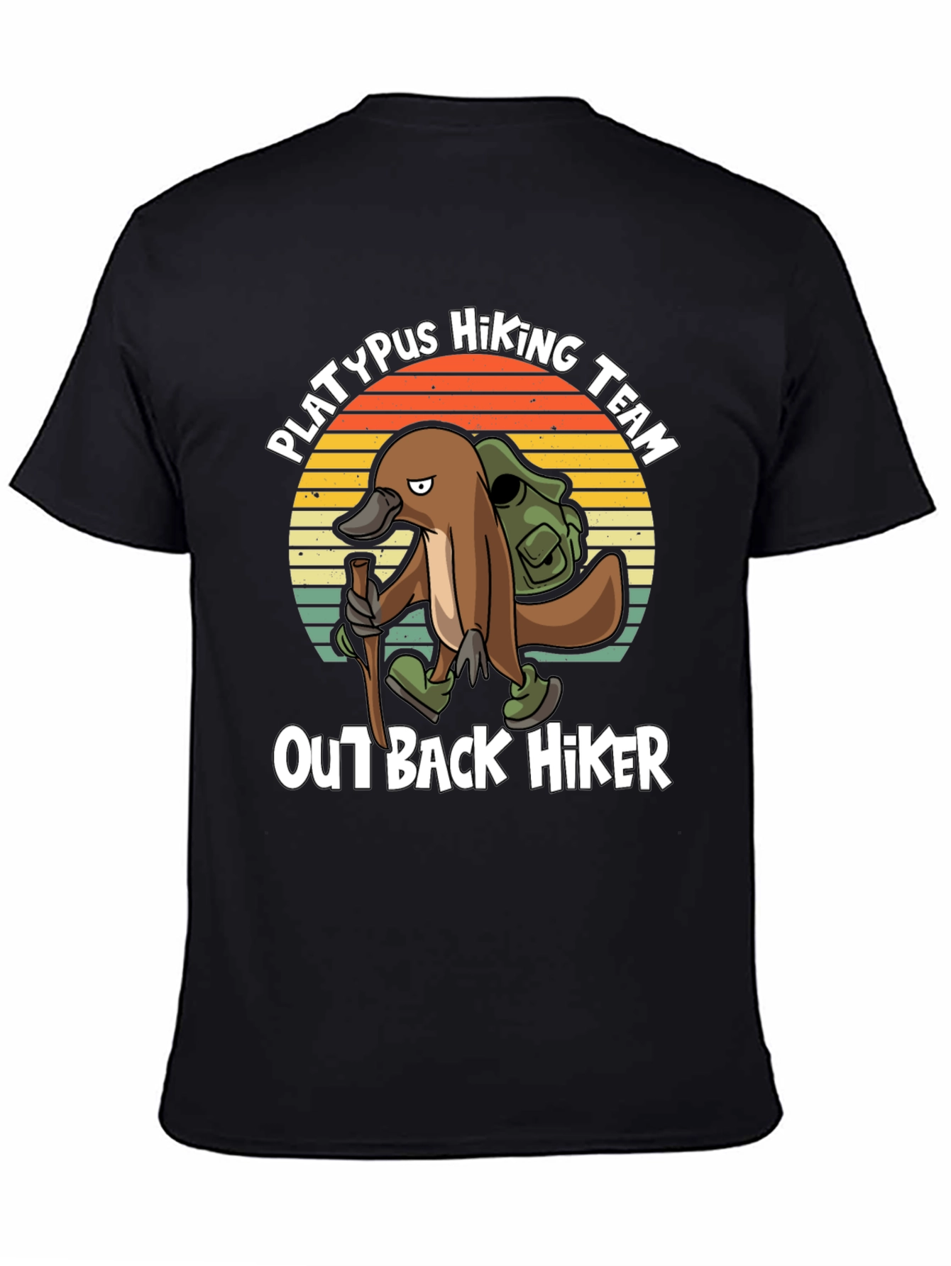 Platypus Hiking Team Outback Hiker Graphic Tee