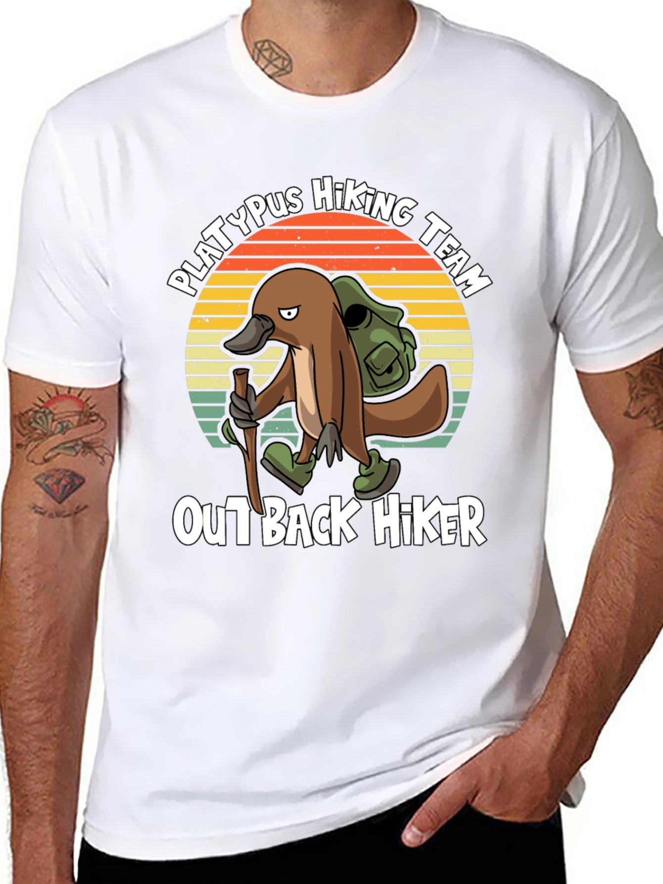 Platypus Hiking Team Outback Hiker Graphic Tee