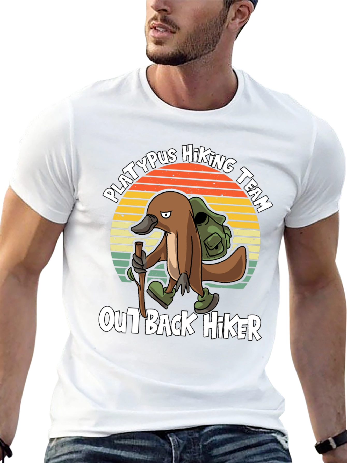 Platypus Hiking Team Outback Hiker Graphic Tee