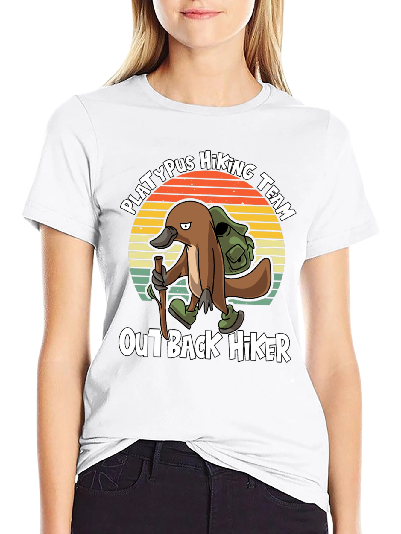 Platypus Hiking Team Outback Hiker Graphic Tee