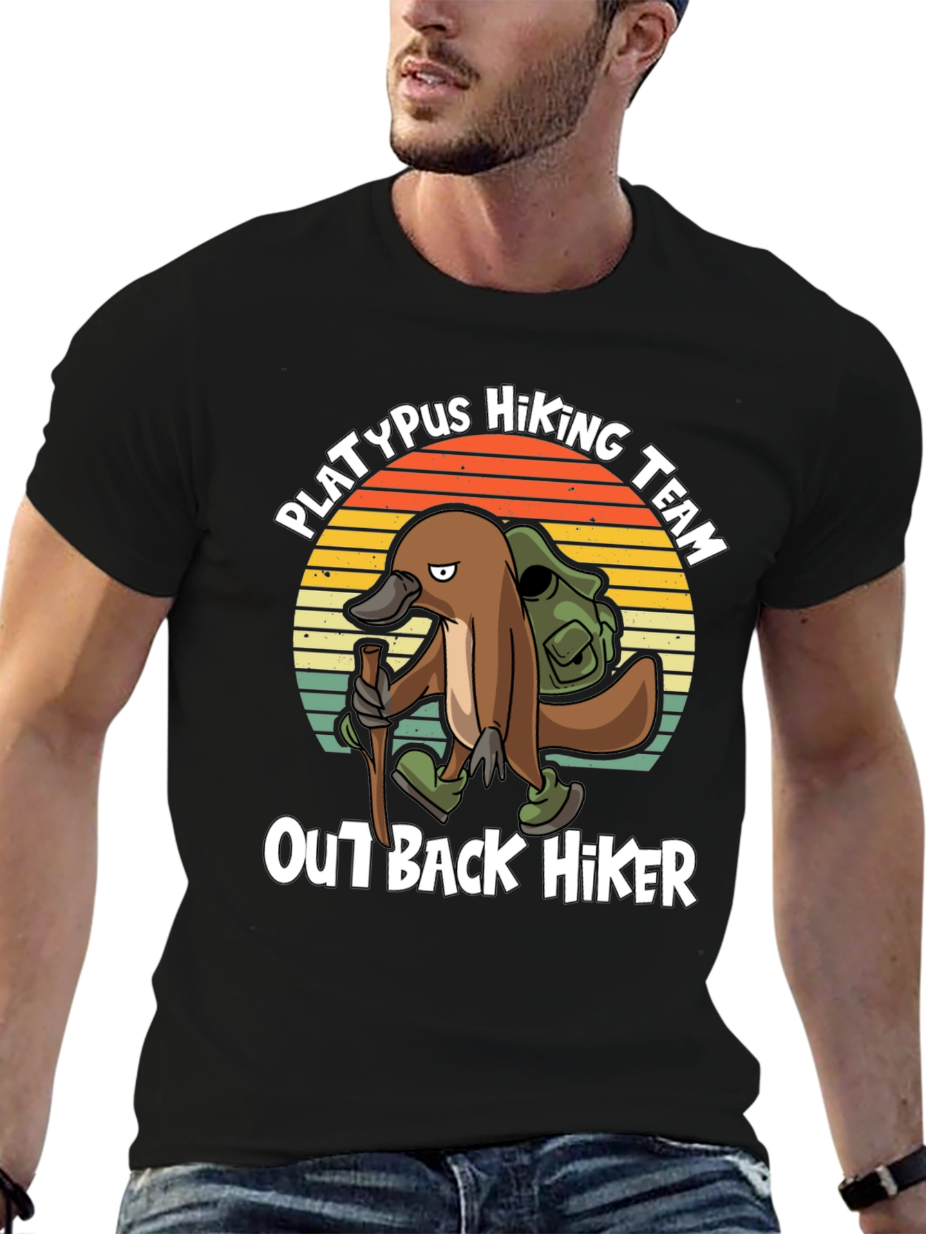Platypus Hiking Team Outback Hiker Graphic Tee