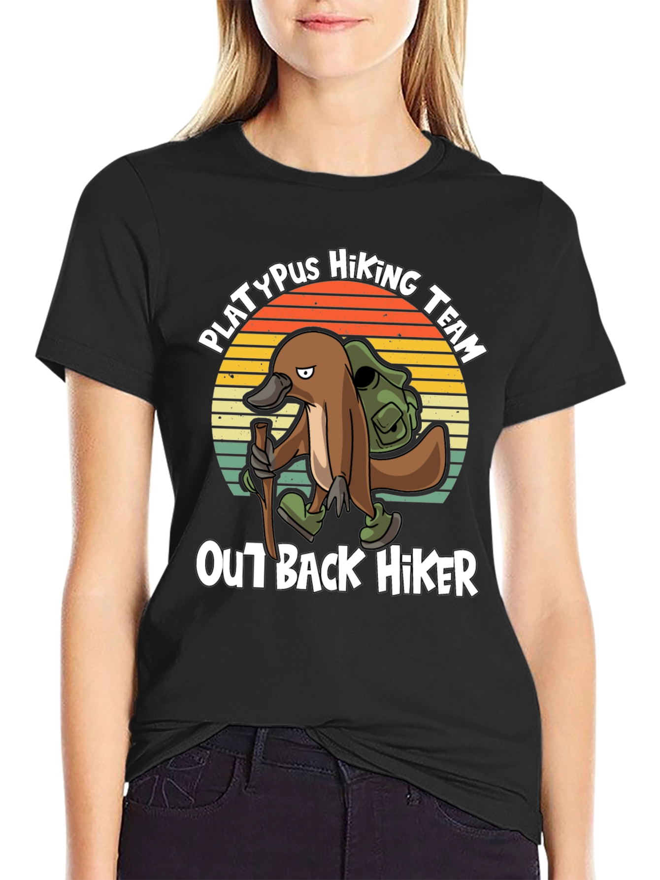 Platypus Hiking Team Outback Hiker Graphic Tee