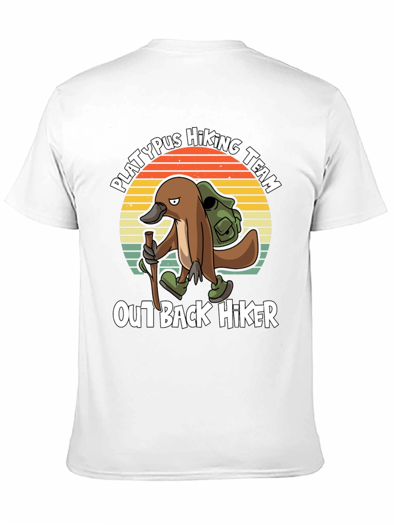 Platypus Hiking Team Outback Hiker Graphic Tee
