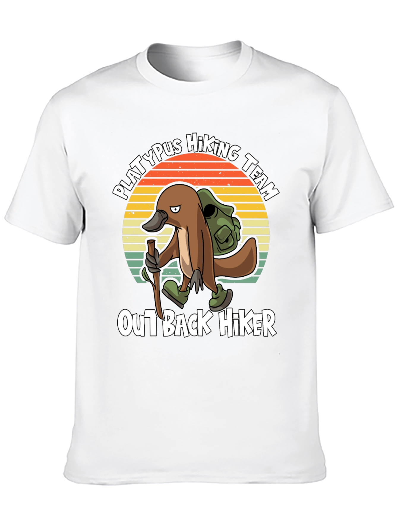 Platypus Hiking Team Outback Hiker Graphic Tee