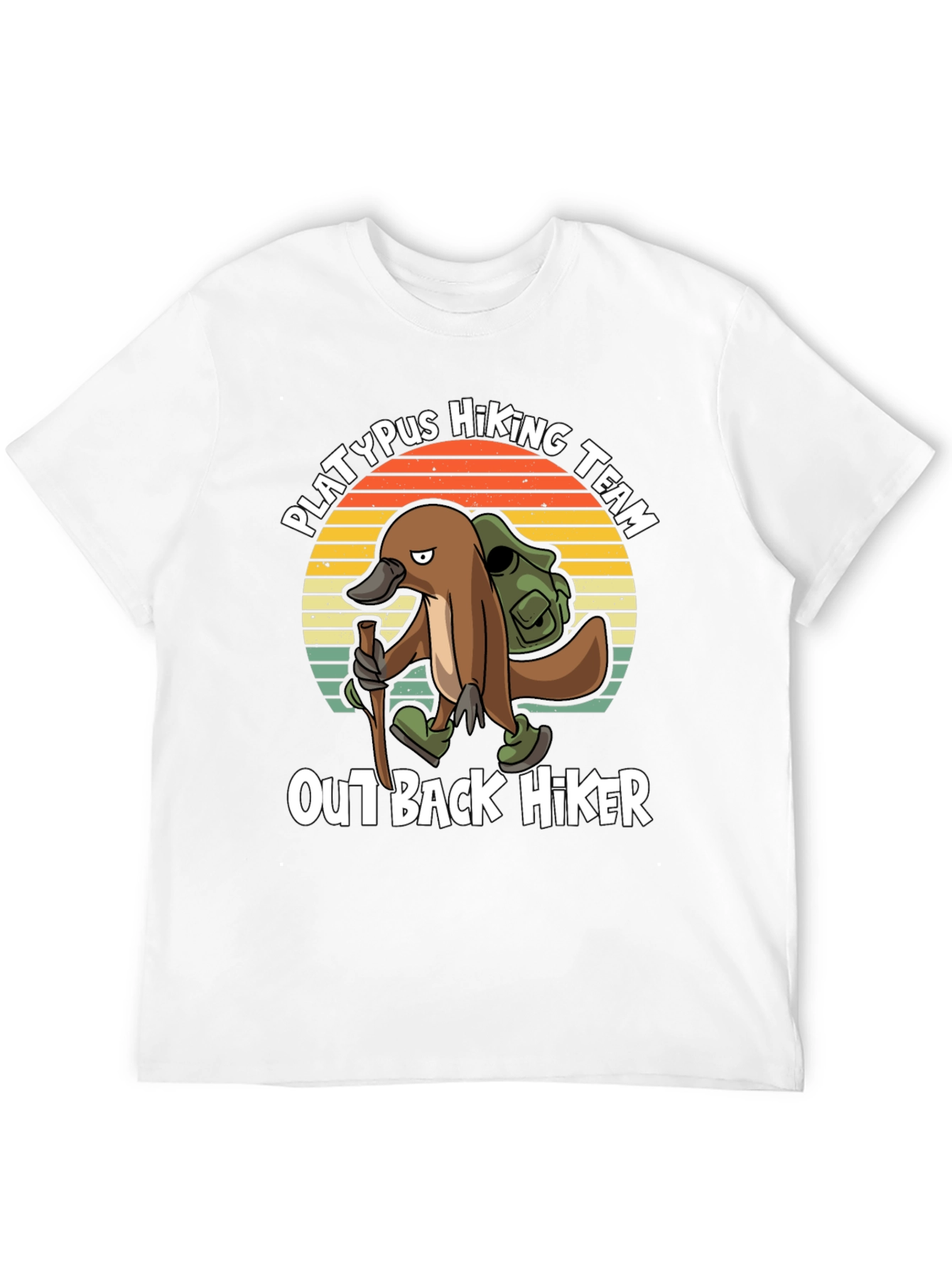 Platypus Hiking Team Outback Hiker Graphic Tee
