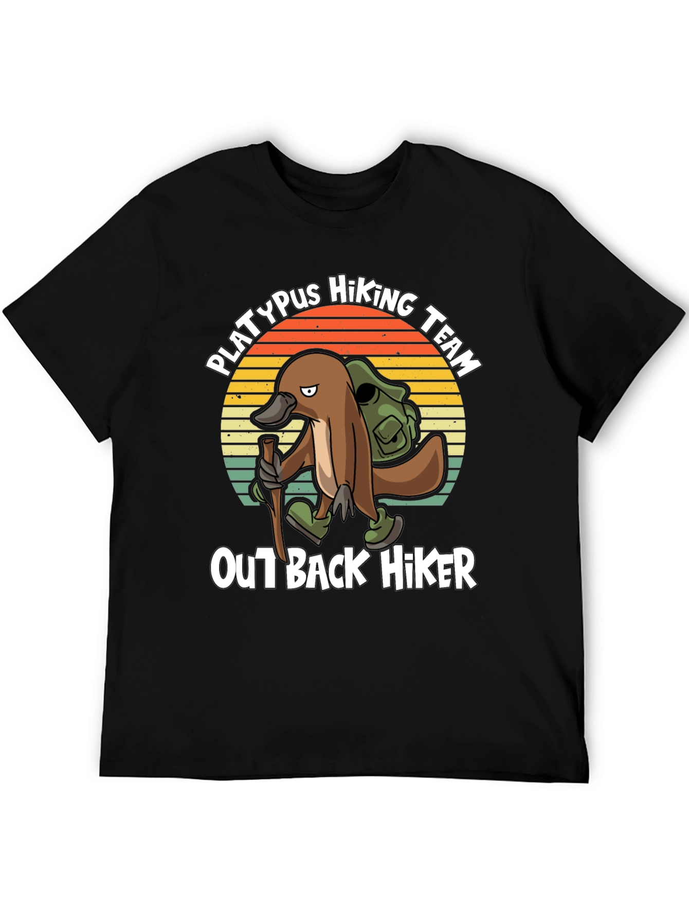 Platypus Hiking Team Outback Hiker Graphic Tee