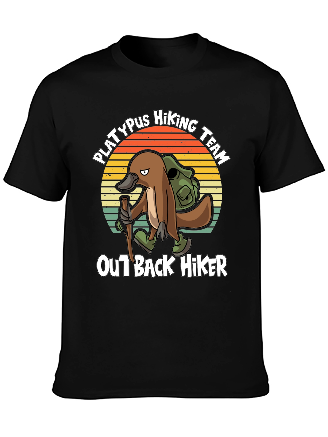 Platypus Hiking Team Outback Hiker Graphic Tee