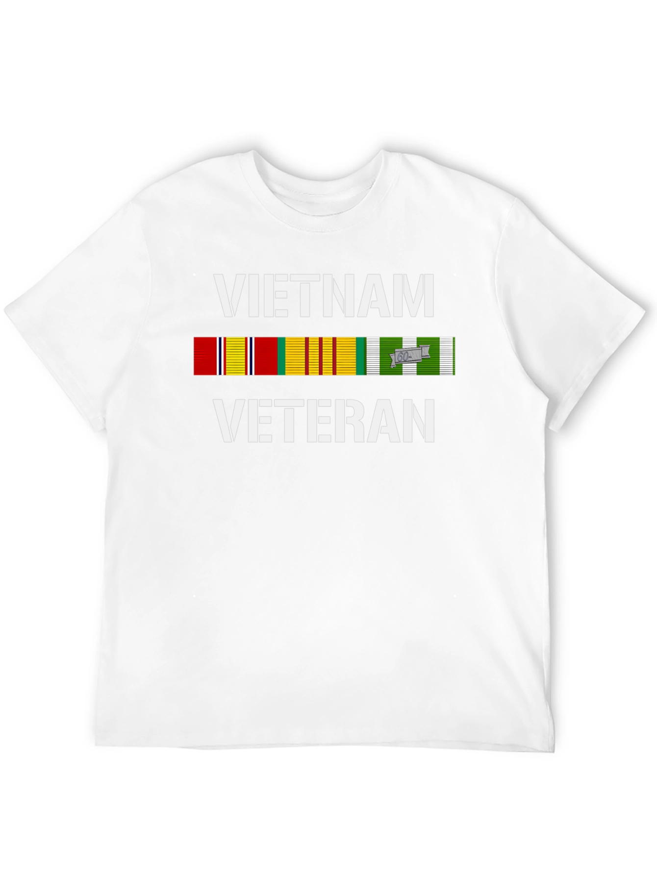 Vietnam Veteran Ribbon T-Shirt - Patriotic Tribute Tee