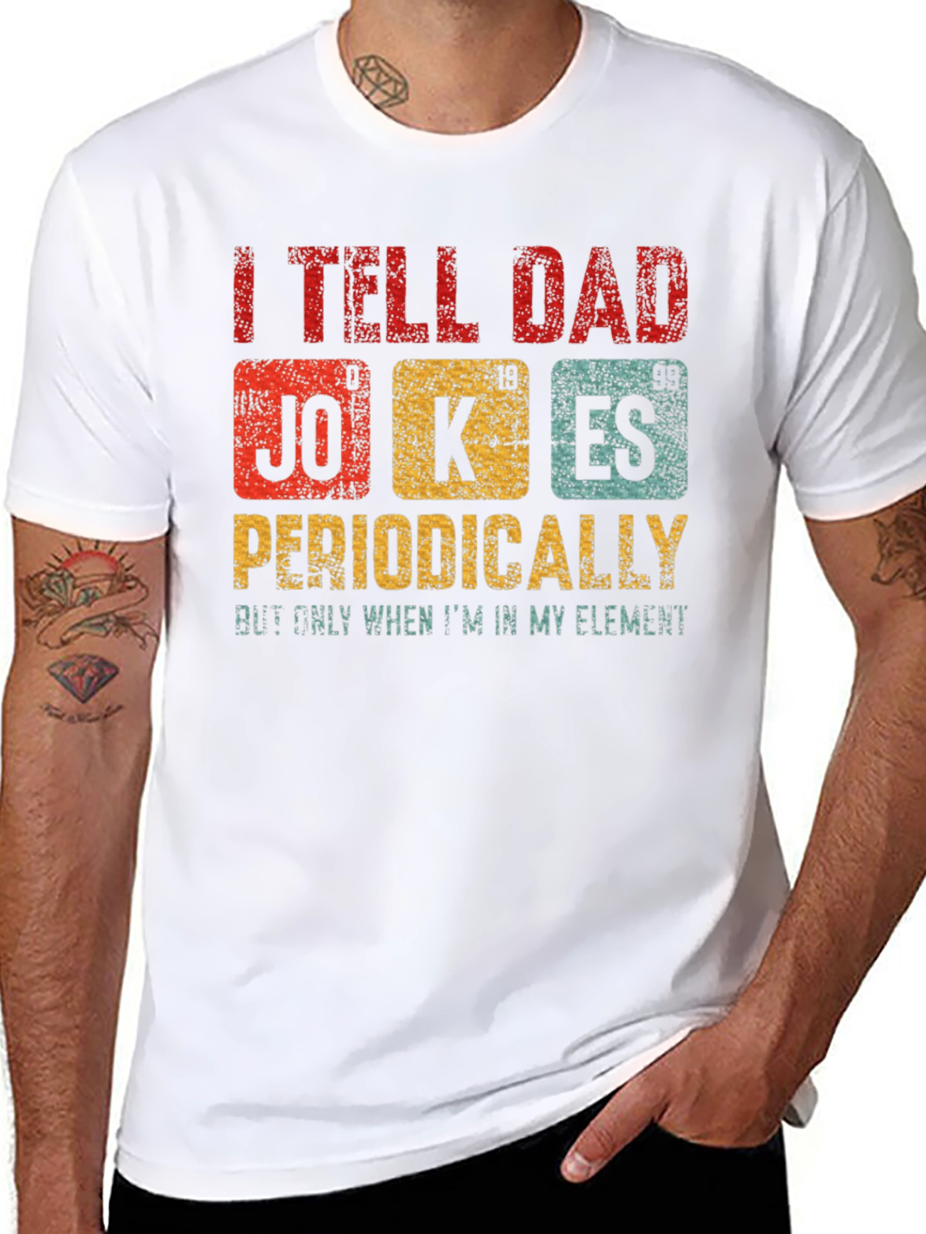 Periodic Table Dad Jokes T-Shirt