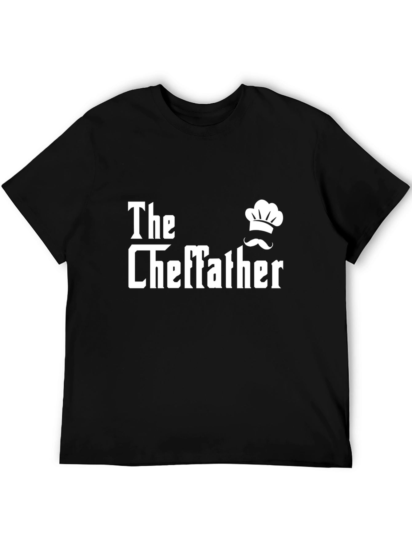 The Cheffather Graphic T-Shirt - Black