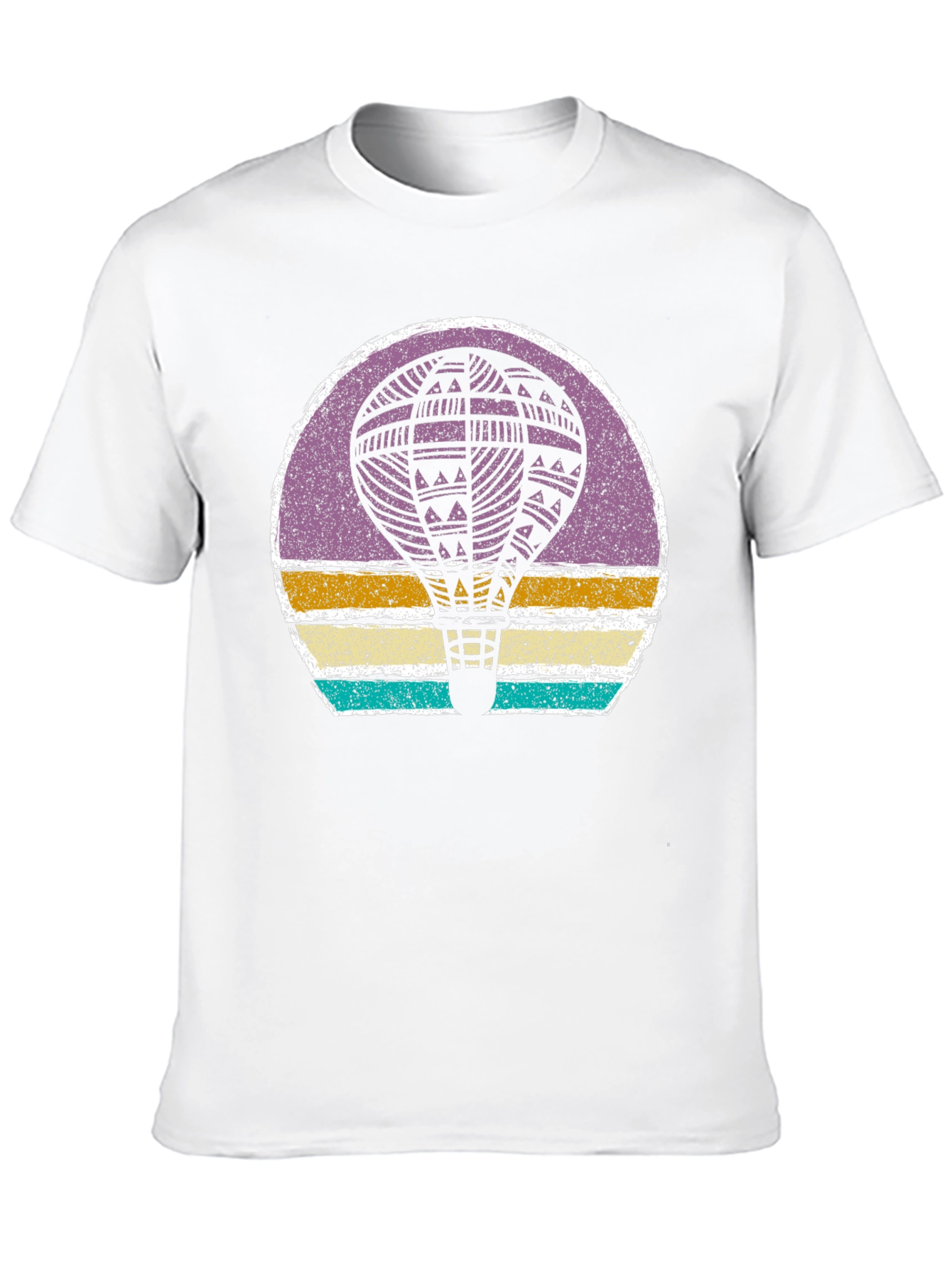 Retro Hot Air Balloon Graphic Tee