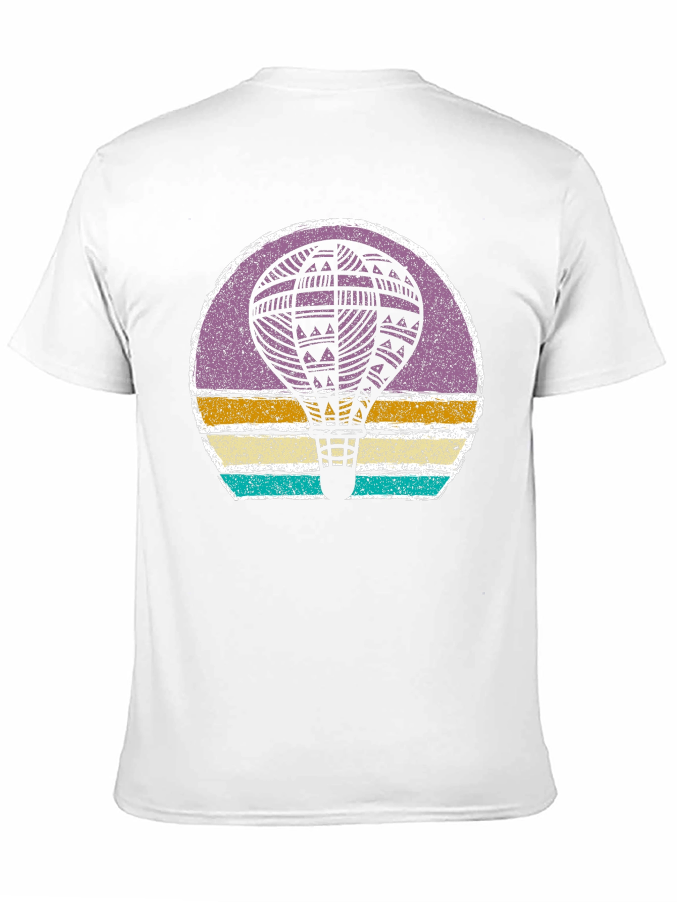 Retro Hot Air Balloon Graphic Tee