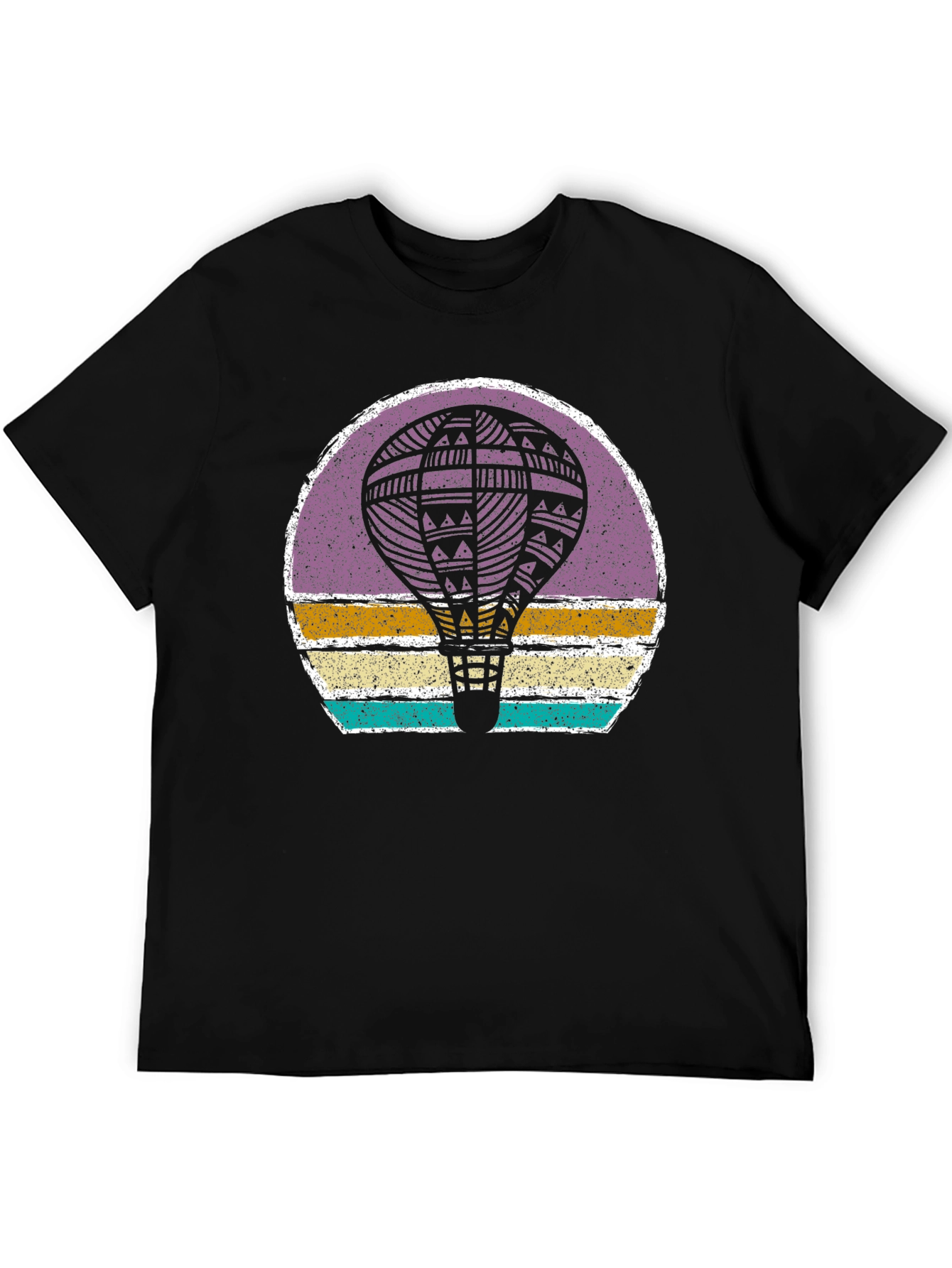 Retro Hot Air Balloon Graphic Tee