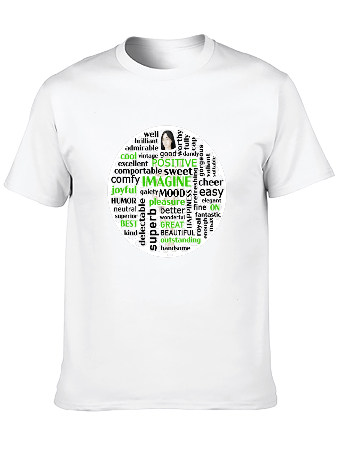 Word Art Graphic Tee