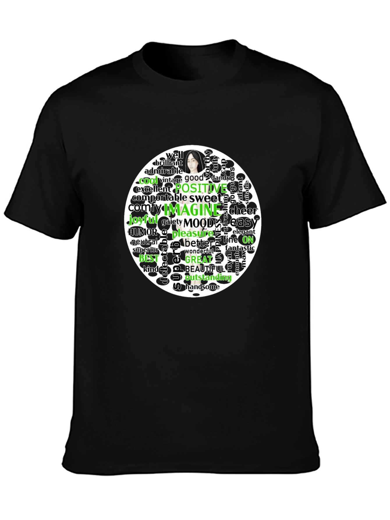 Word Art Graphic Tee