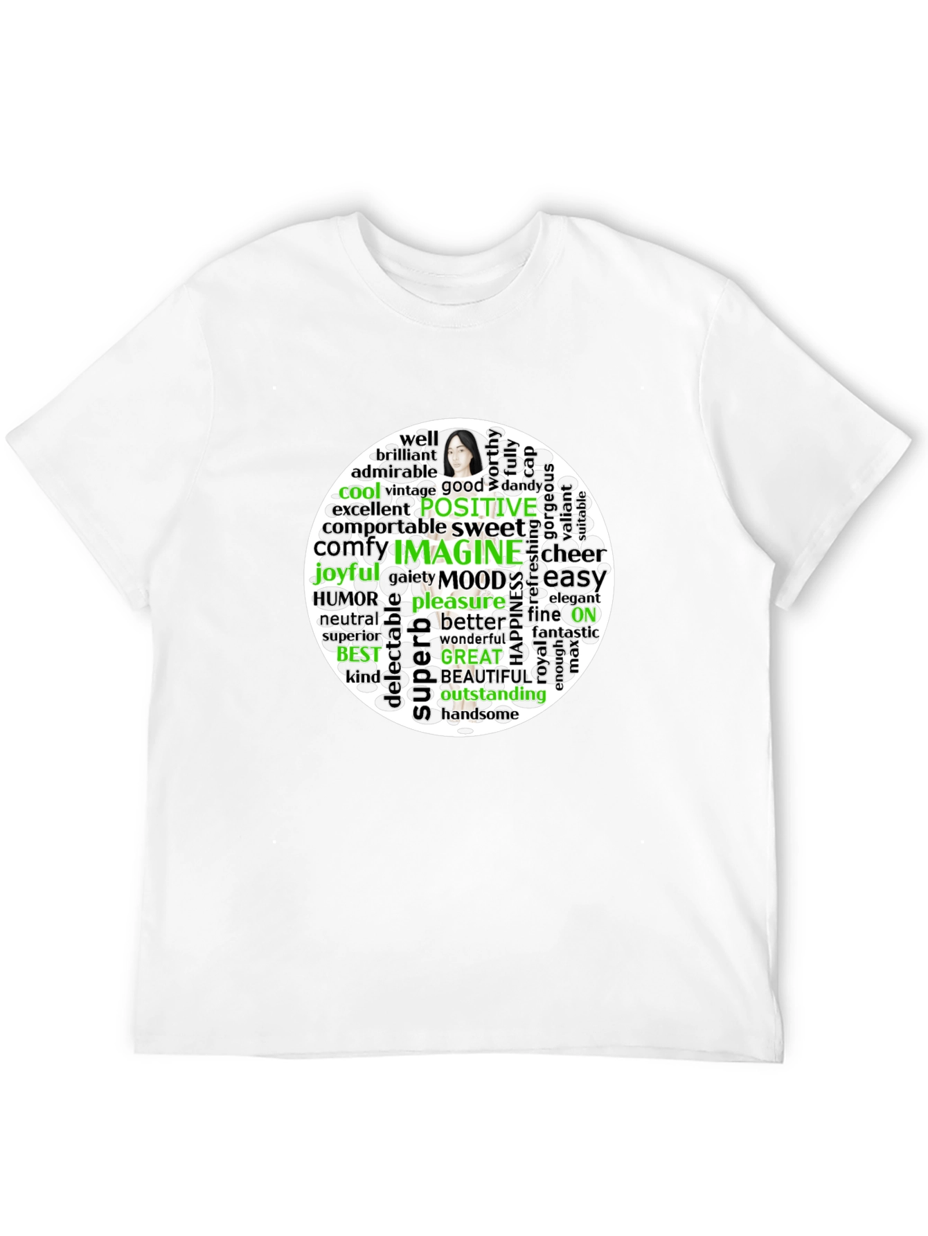 Word Art Graphic Tee