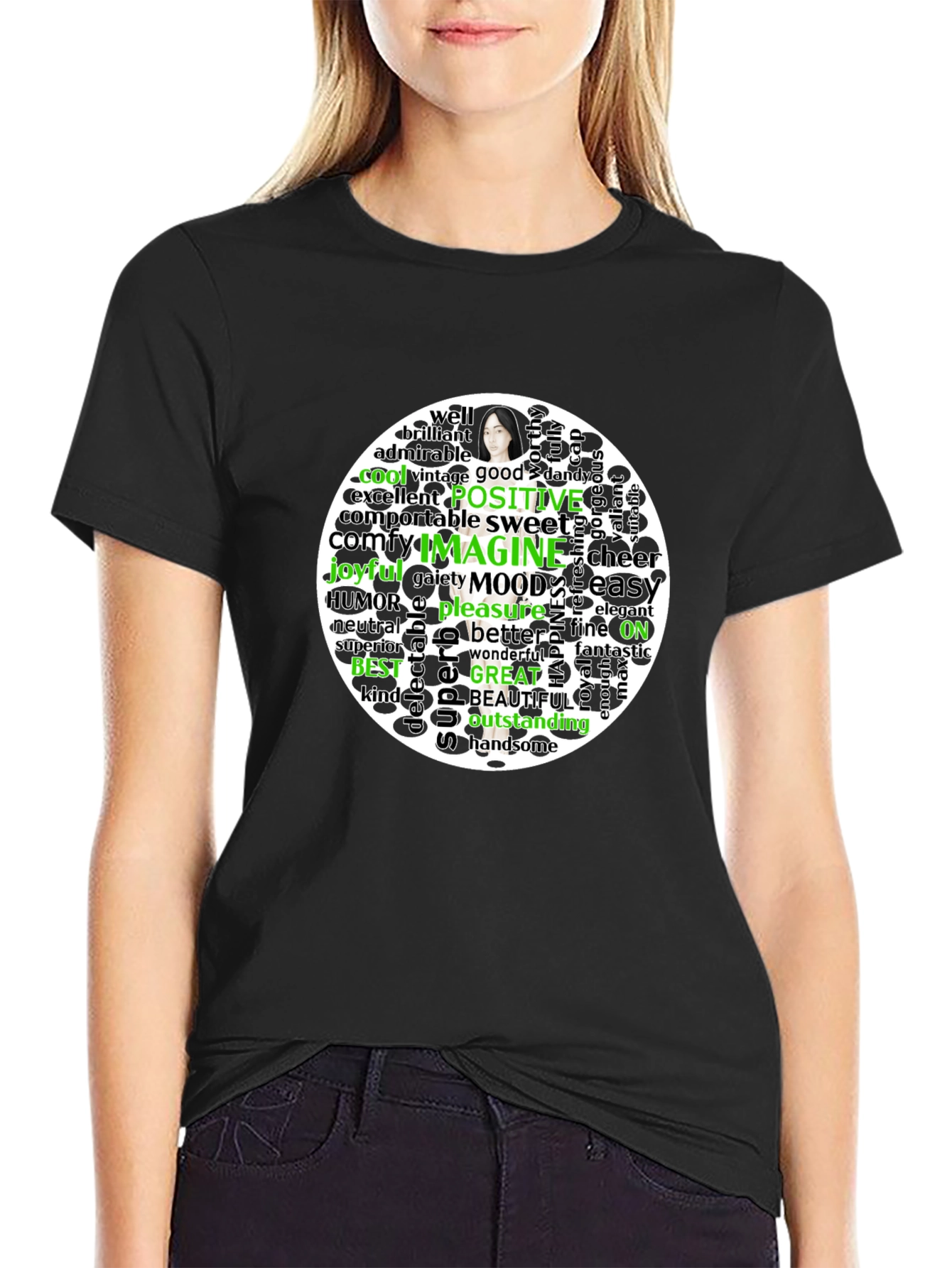 Word Art Graphic Tee