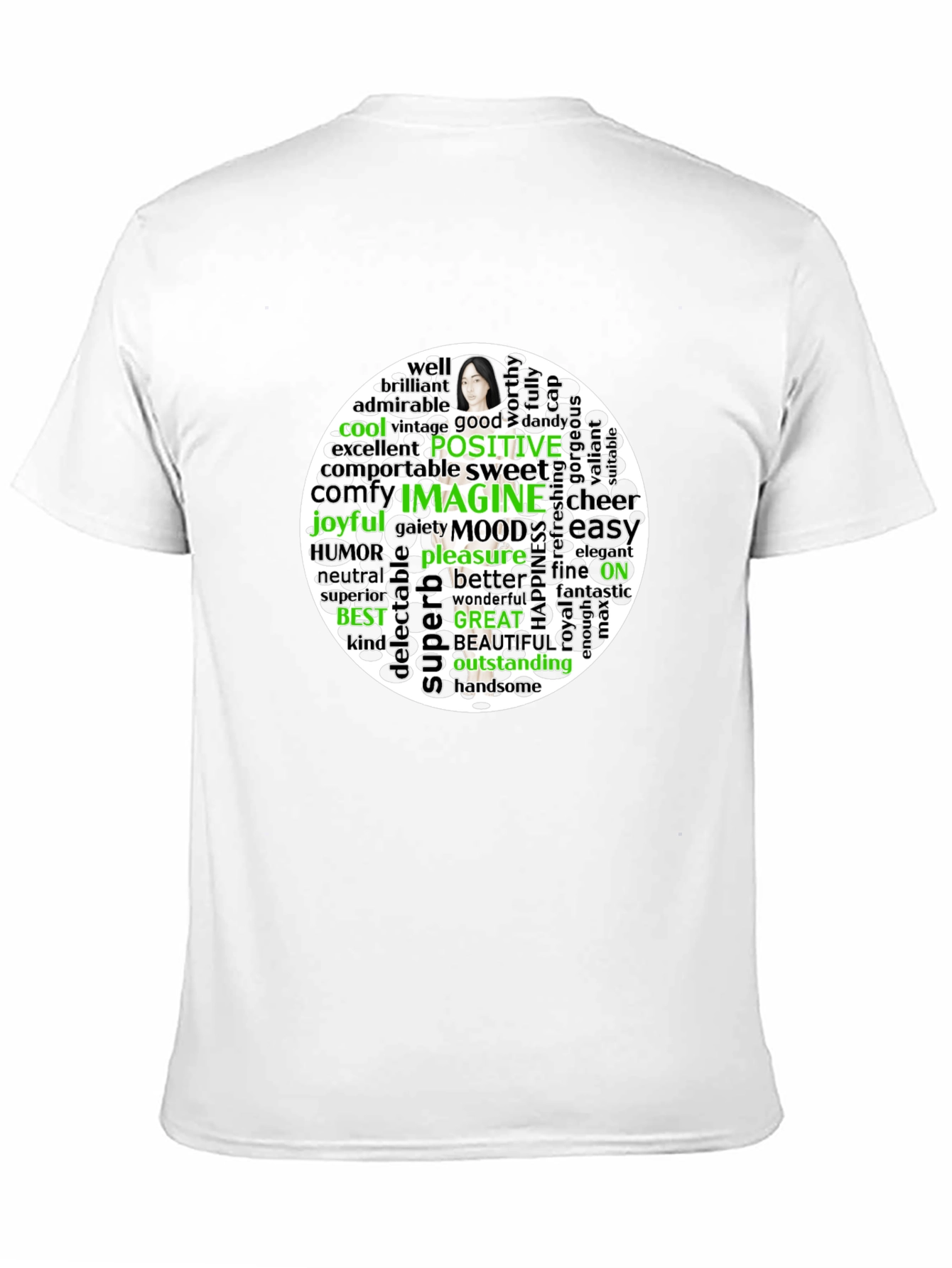 Word Art Graphic Tee