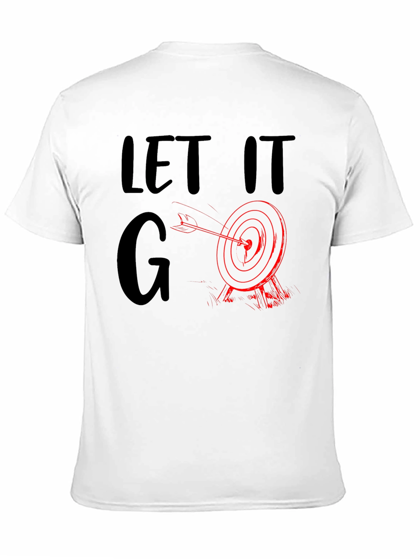 Let it Go Archery T-Shirt - Novelty Target Tee