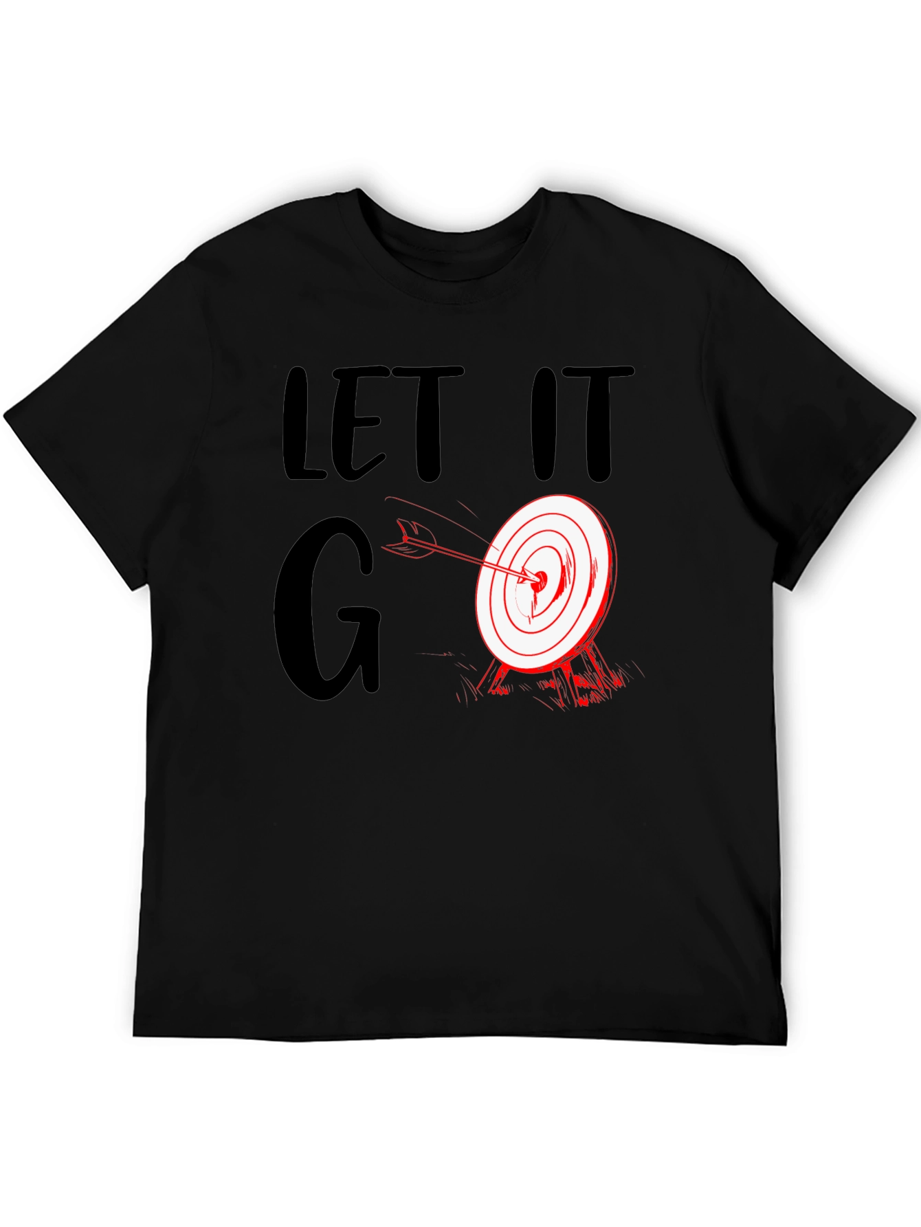 Let it Go Archery T-Shirt - Novelty Target Tee