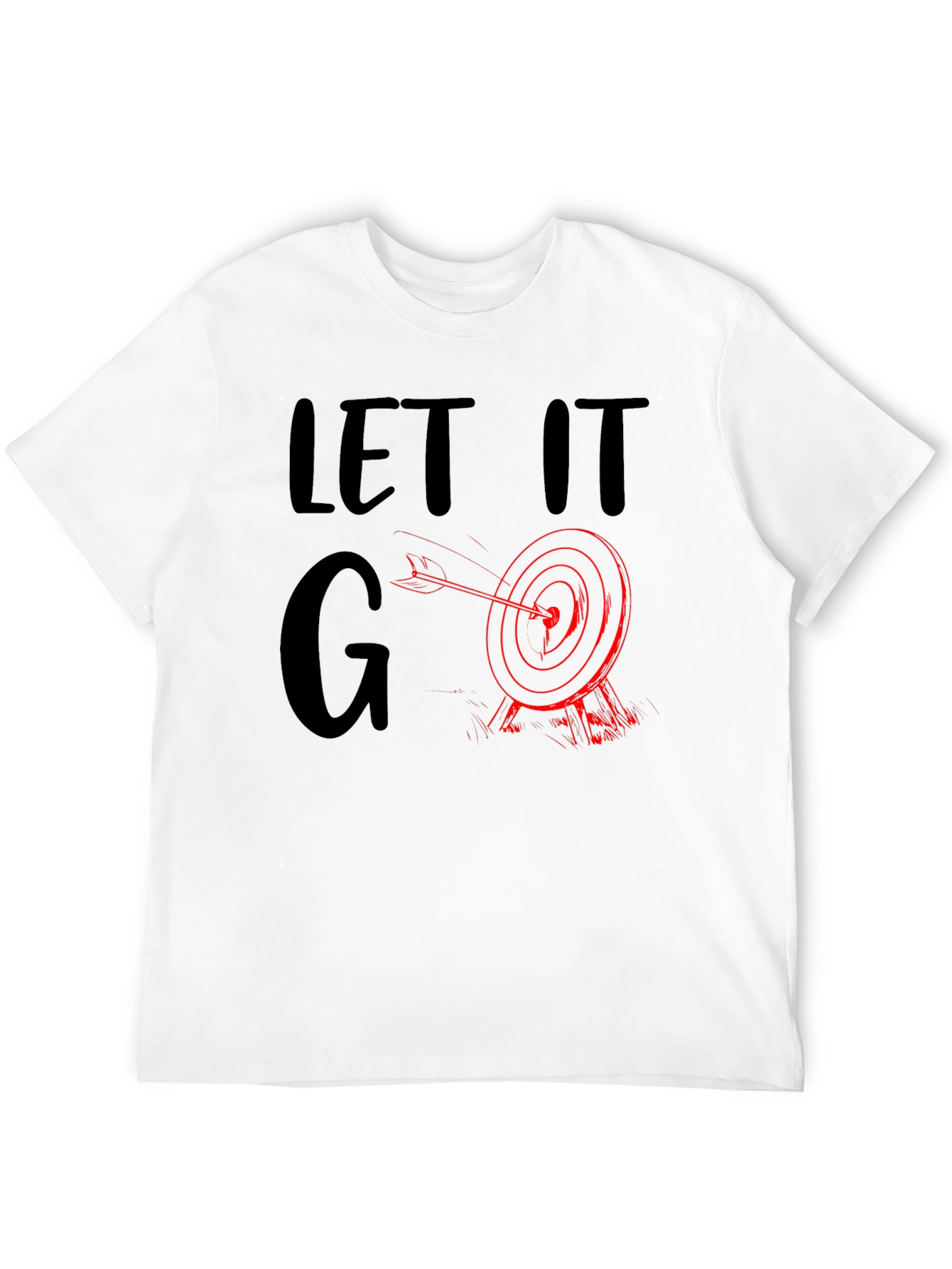 Let it Go Archery T-Shirt - Novelty Target Tee