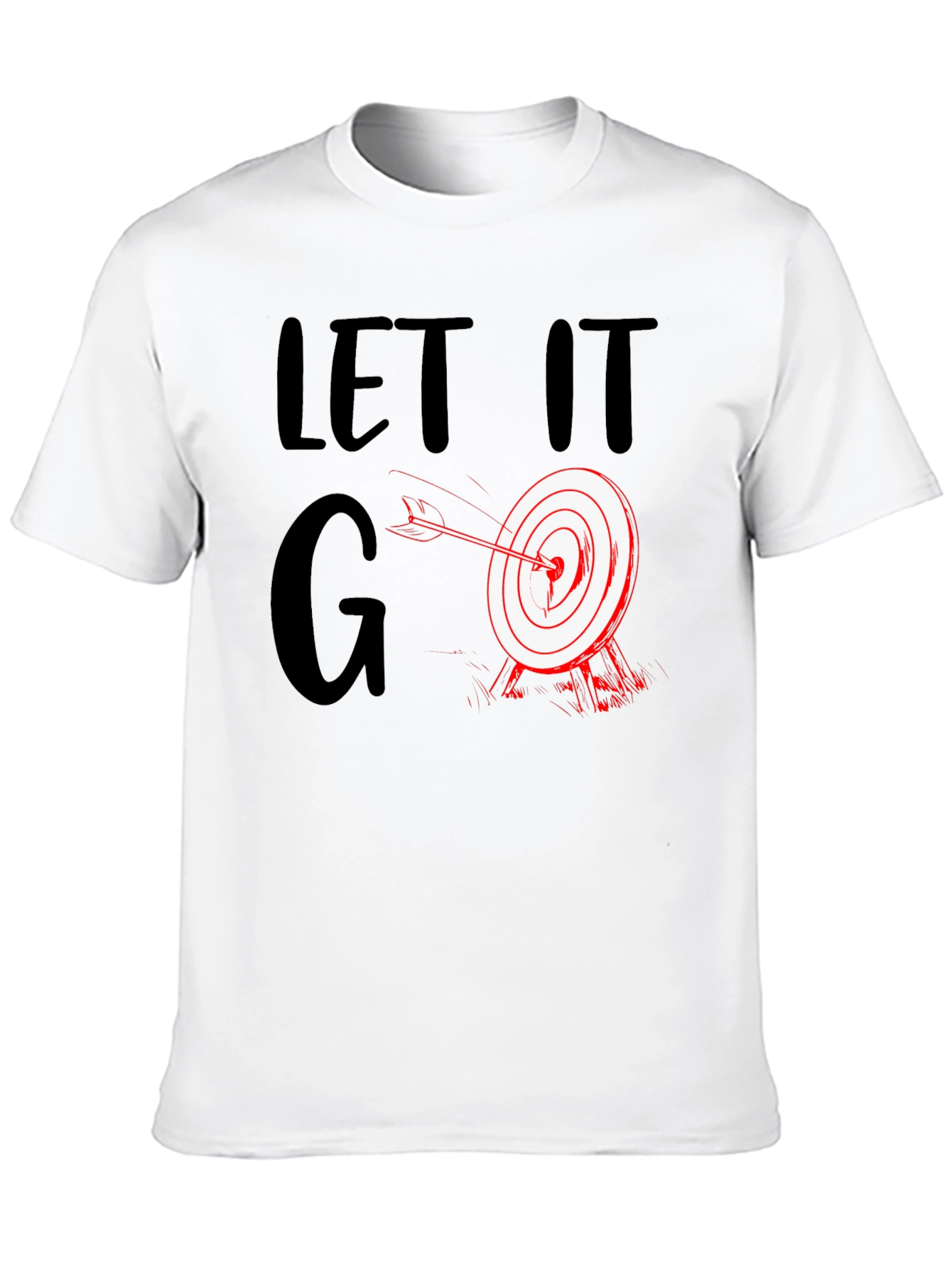Let it Go Archery T-Shirt - Novelty Target Tee