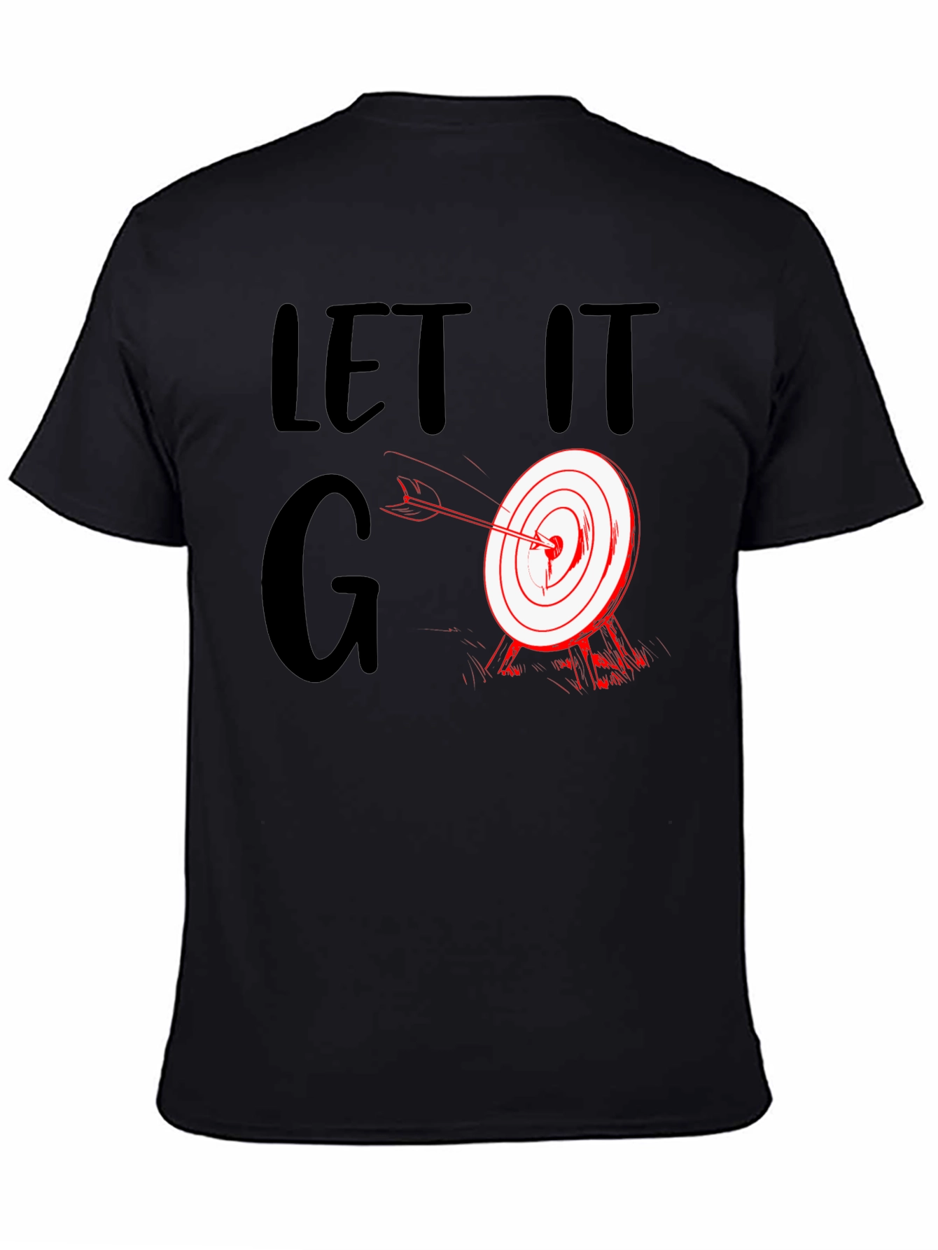 Let it Go Archery T-Shirt - Novelty Target Tee