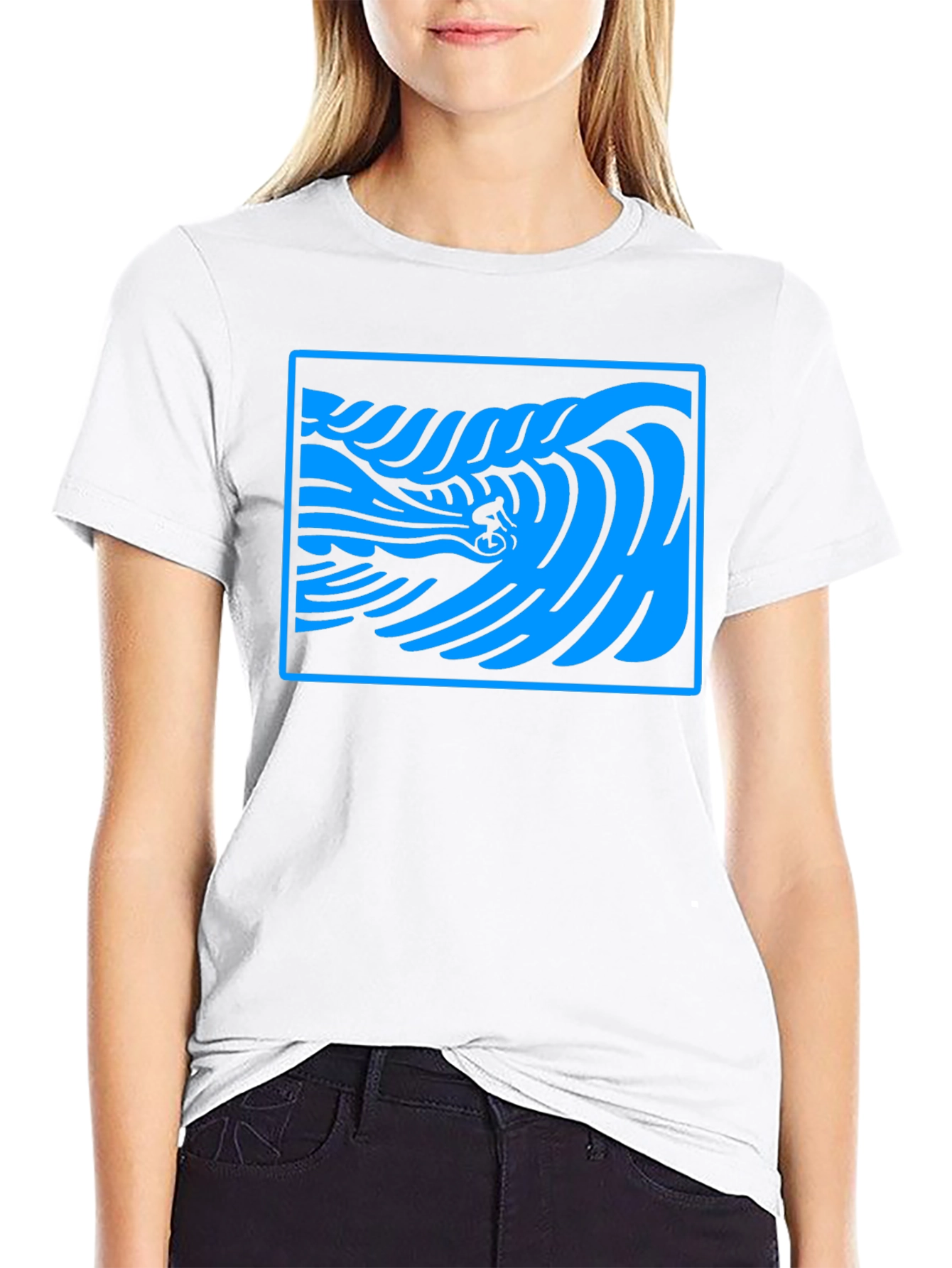 Surf Wave Rider Graphic T-Shirt