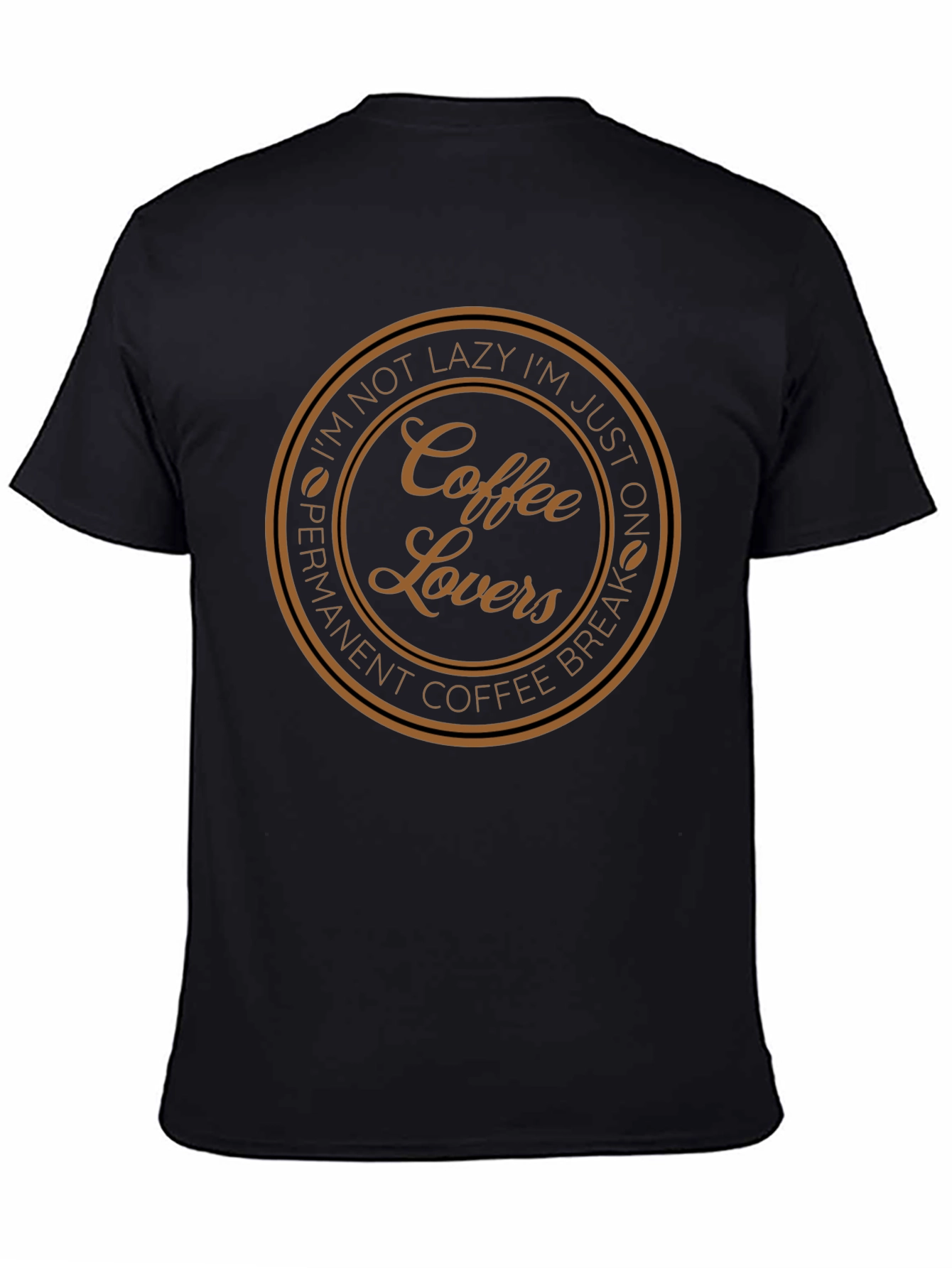 Coffee Lovers Graphic Tee - Permanent Coffee Break