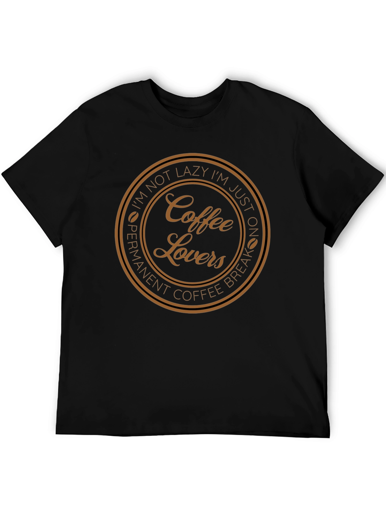 Coffee Lovers Graphic Tee - Permanent Coffee Break