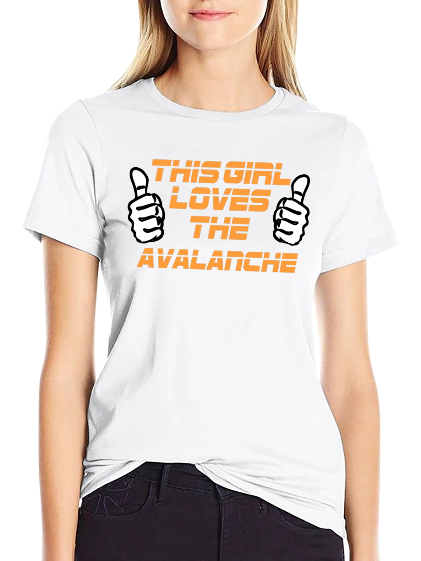 Avalanche Fan T-Shirt - Loves the Team!