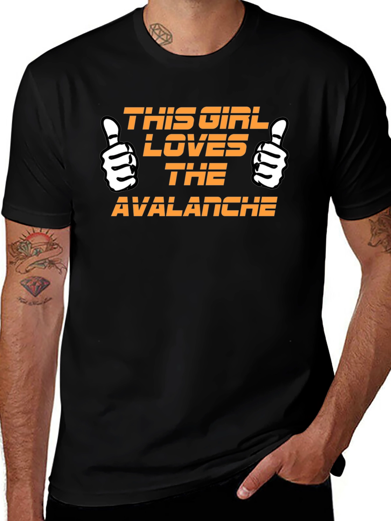 Avalanche Fan T-Shirt - Loves the Team!