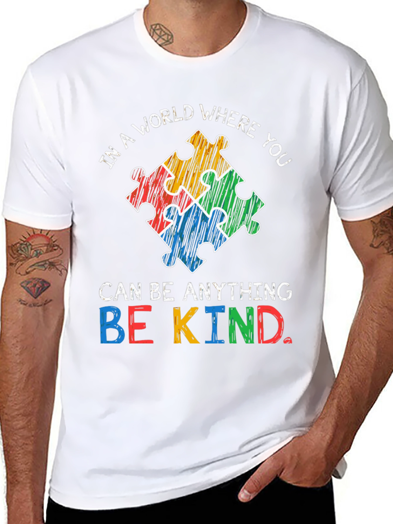 Be Kind Autism Awareness T-Shirt