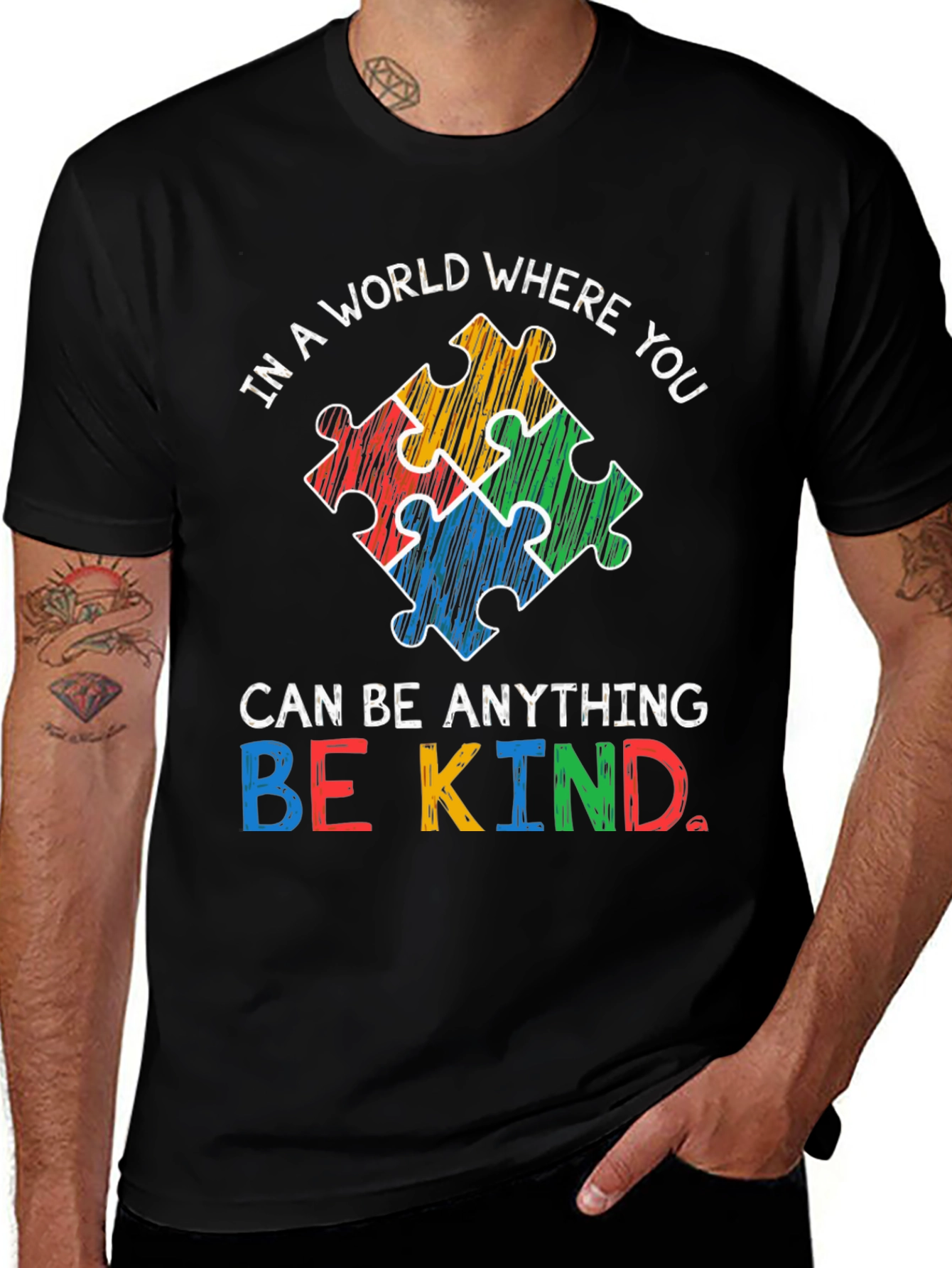 Be Kind Autism Awareness T-Shirt