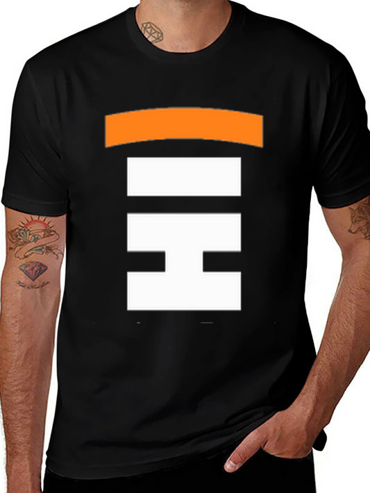 Geometric Block Print Tee - Stylish Casual Wear