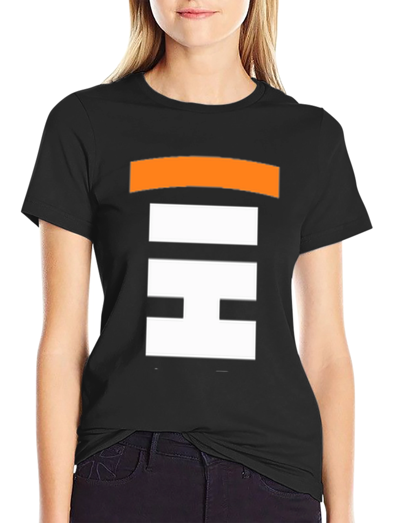 Geometric Block Print Tee - Stylish Casual Wear