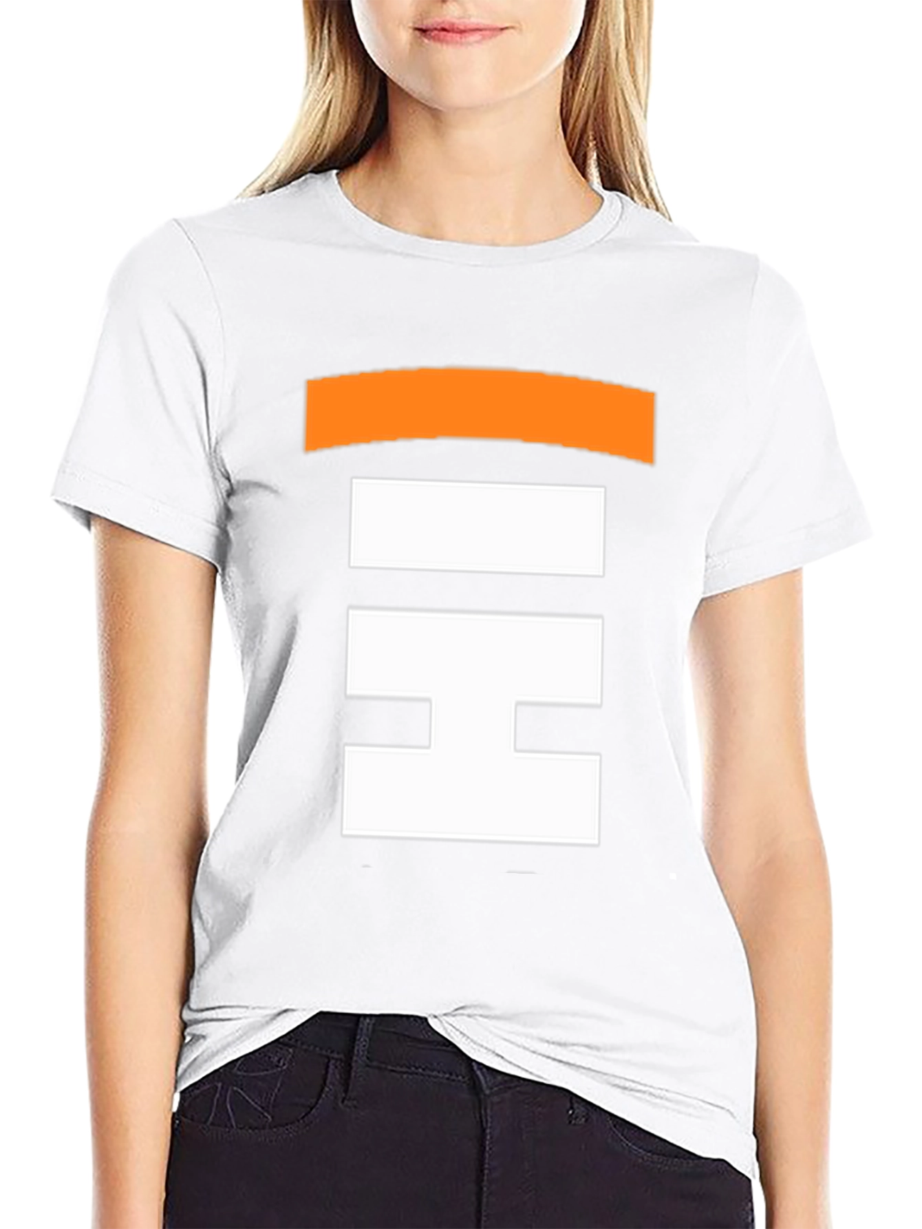 Geometric Block Print Tee - Stylish Casual Wear