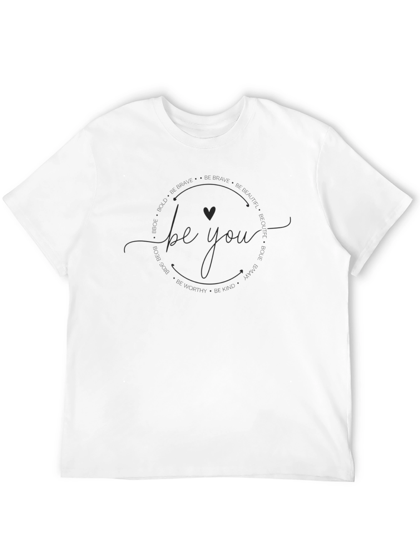 Be You Graphic Tee - Soft Style Round Neck