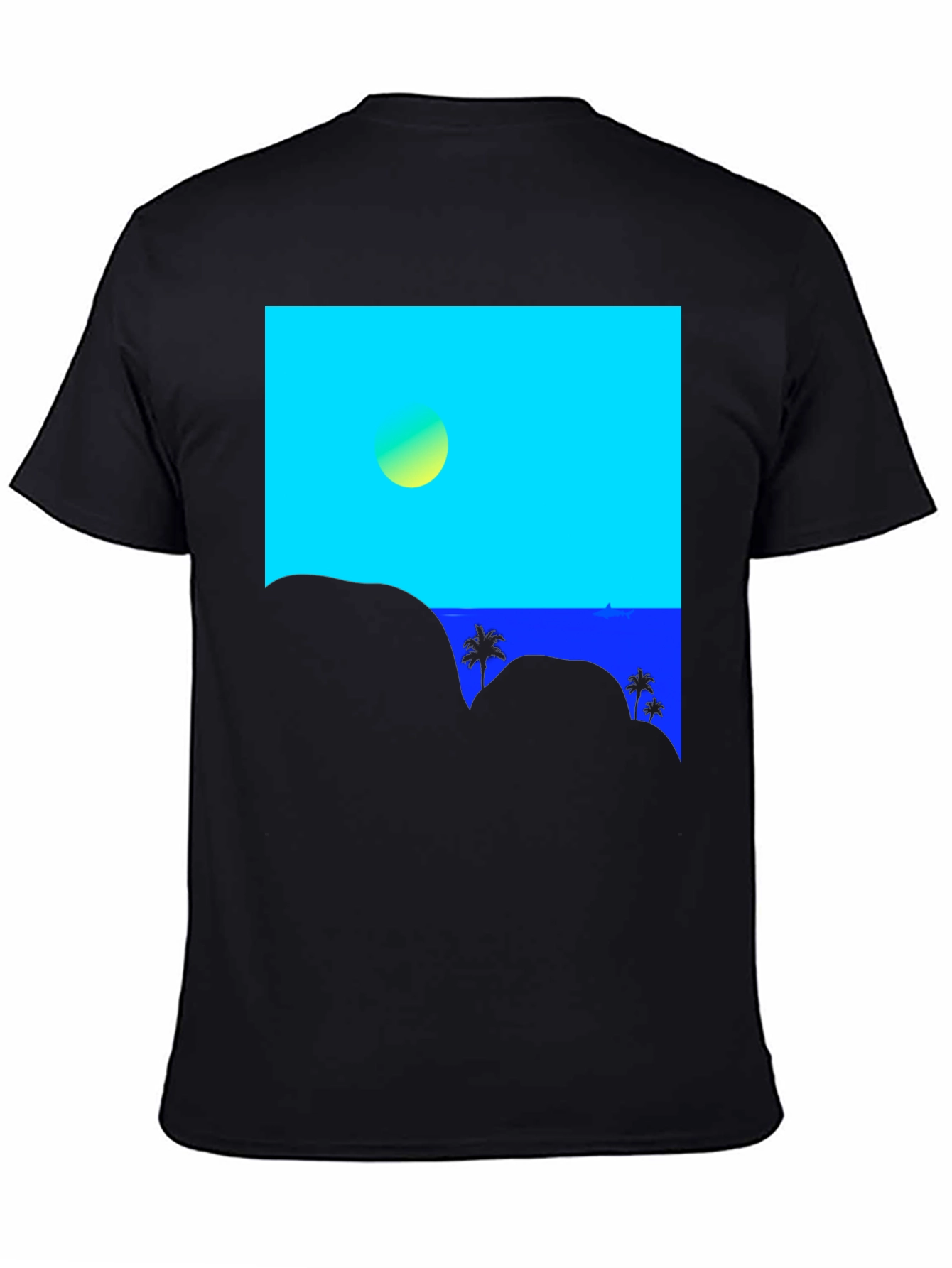 Tropical Horizon Graphic Tee - Island Vibes T-Shirt