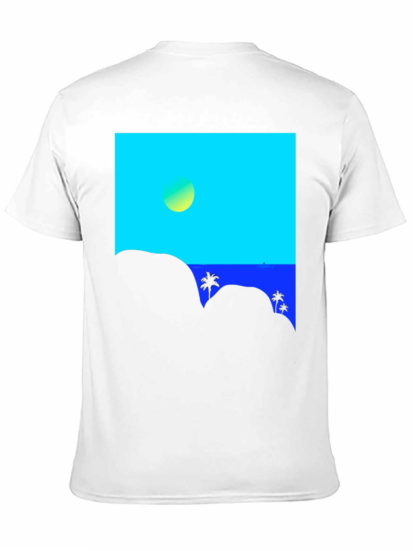 Tropical Horizon Graphic Tee - Island Vibes T-Shirt