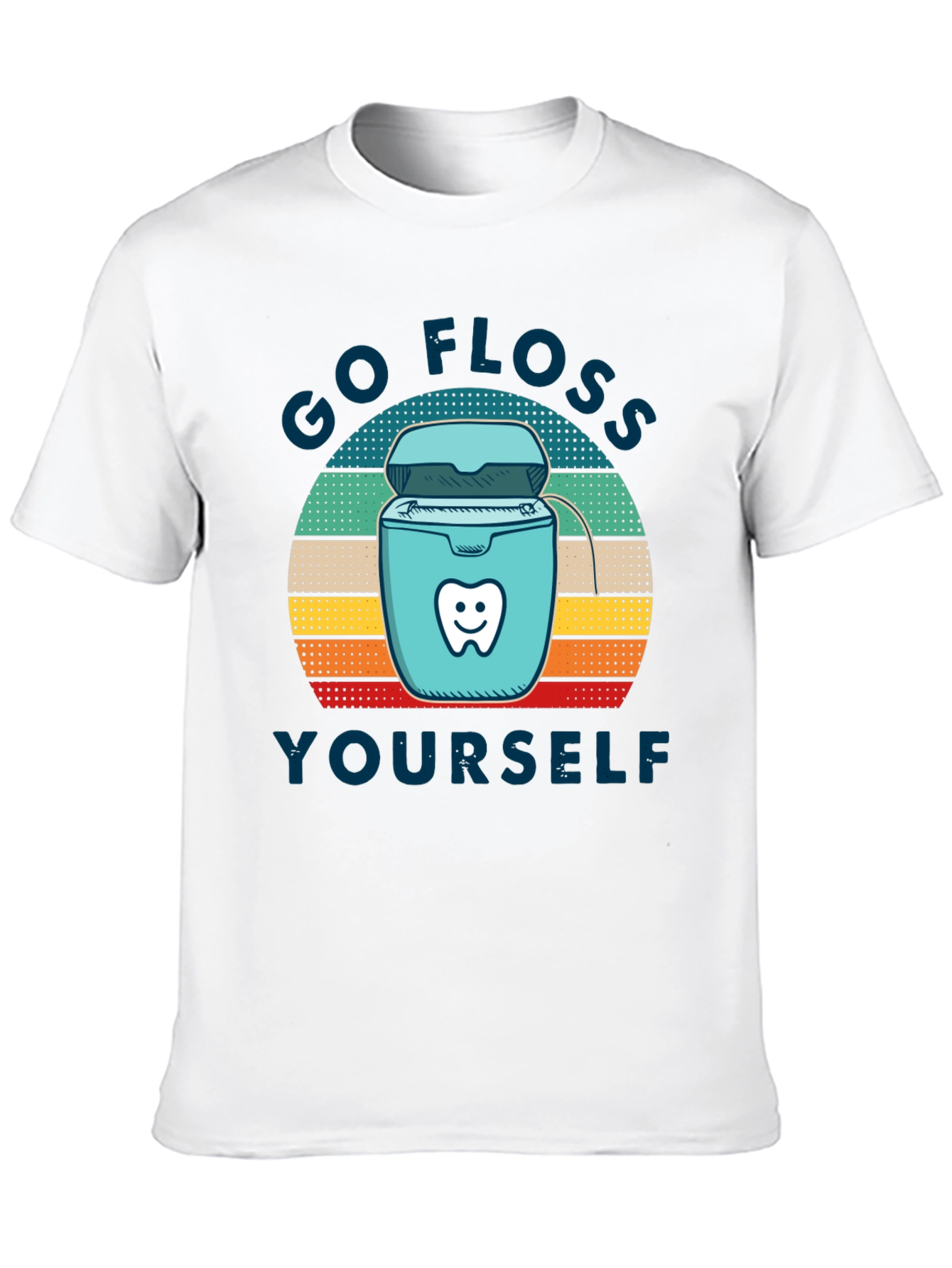 Go Floss Yourself T-Shirt - Dental Hygiene Tee