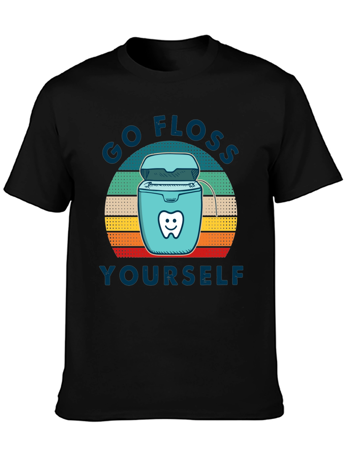 Go Floss Yourself T-Shirt - Dental Hygiene Tee