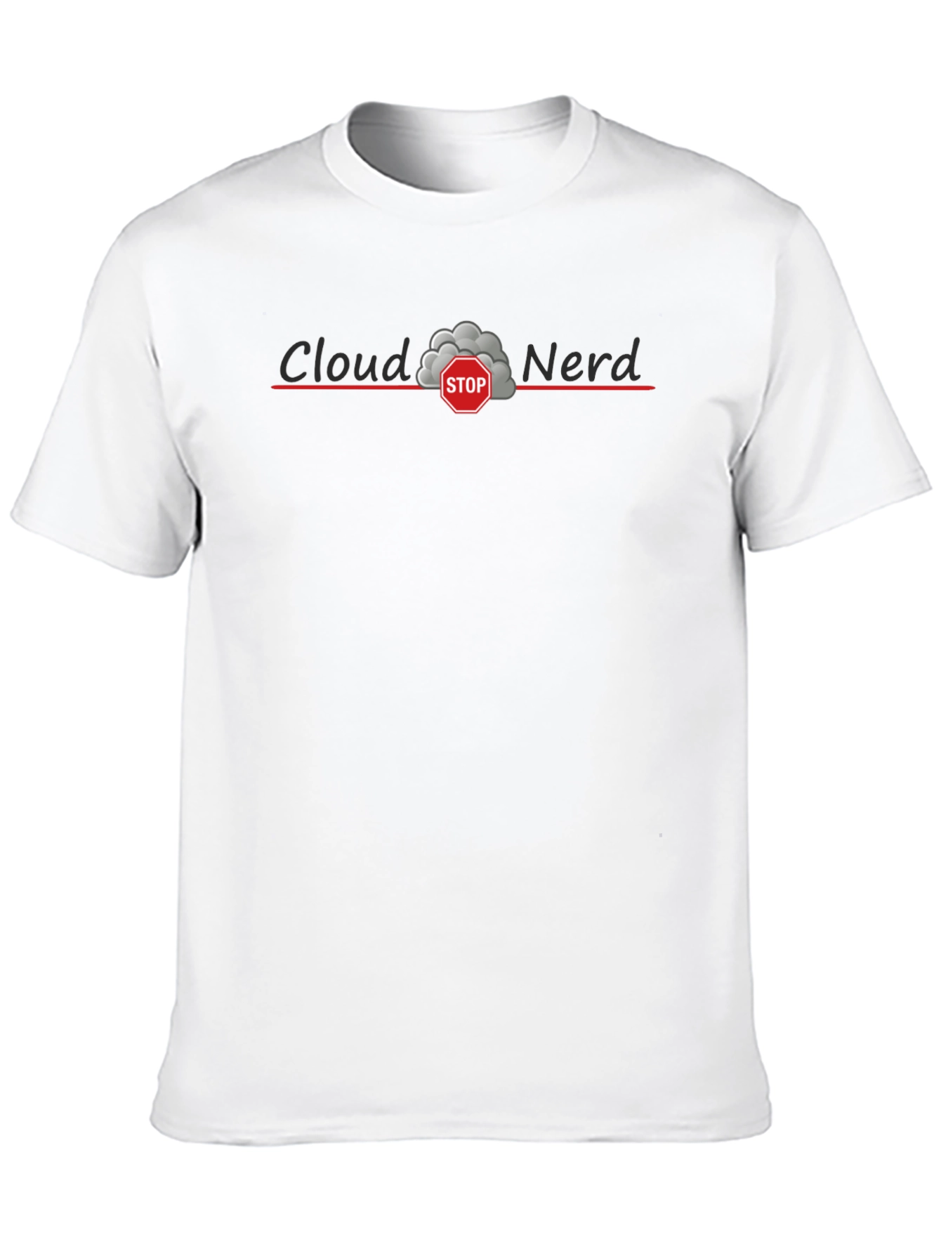 Cloud Nerd Graphic T-Shirt - Tech Humor Tee
