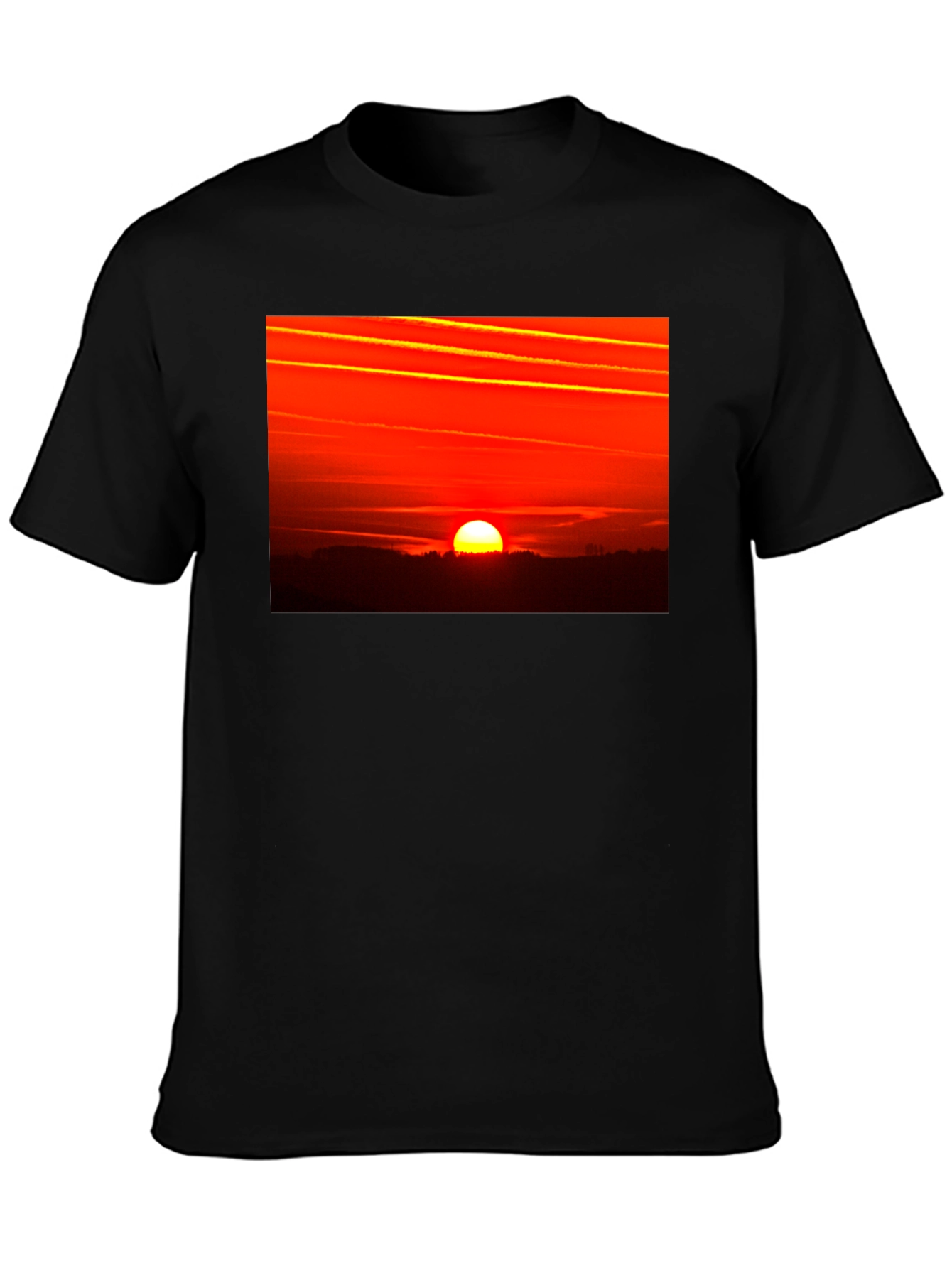 Sunset Graphic Tee - Bold & Stylish
